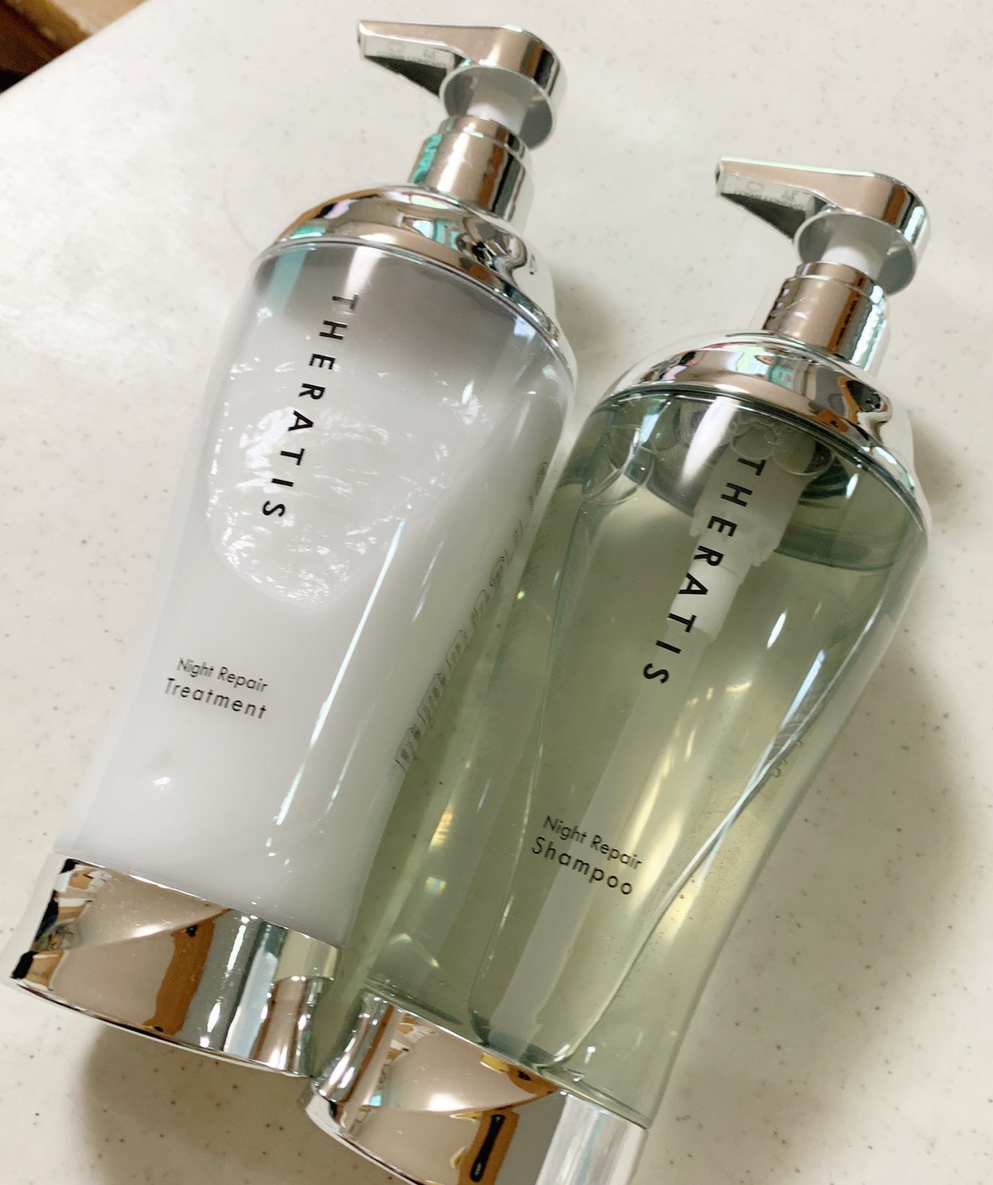 ナイトリペア シャンプー/ヘアトリートメント/THERATIS/シャンプー・コンディショナーを使ったクチコミ(5枚目)