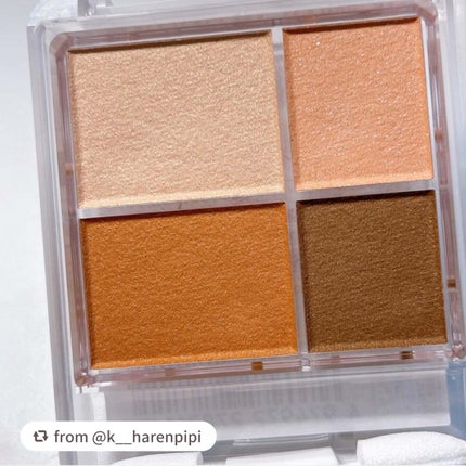 グラデーション アイシャドウ/ちふれ/アイシャドウパレットを使ったクチコミ(2枚目)