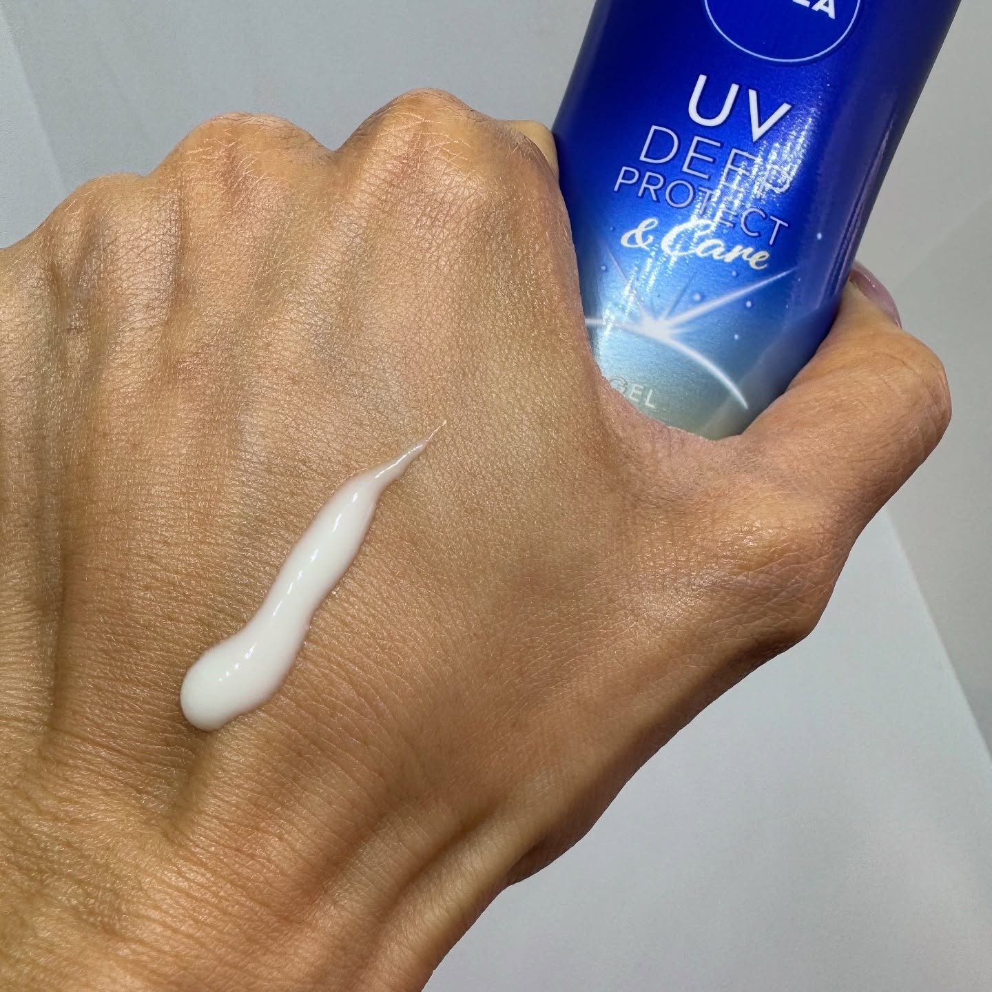 ニベアUV ディープ プロテクト＆ケア ジェル/ニベア/日焼け止めジェルを使ったクチコミ（3枚目）