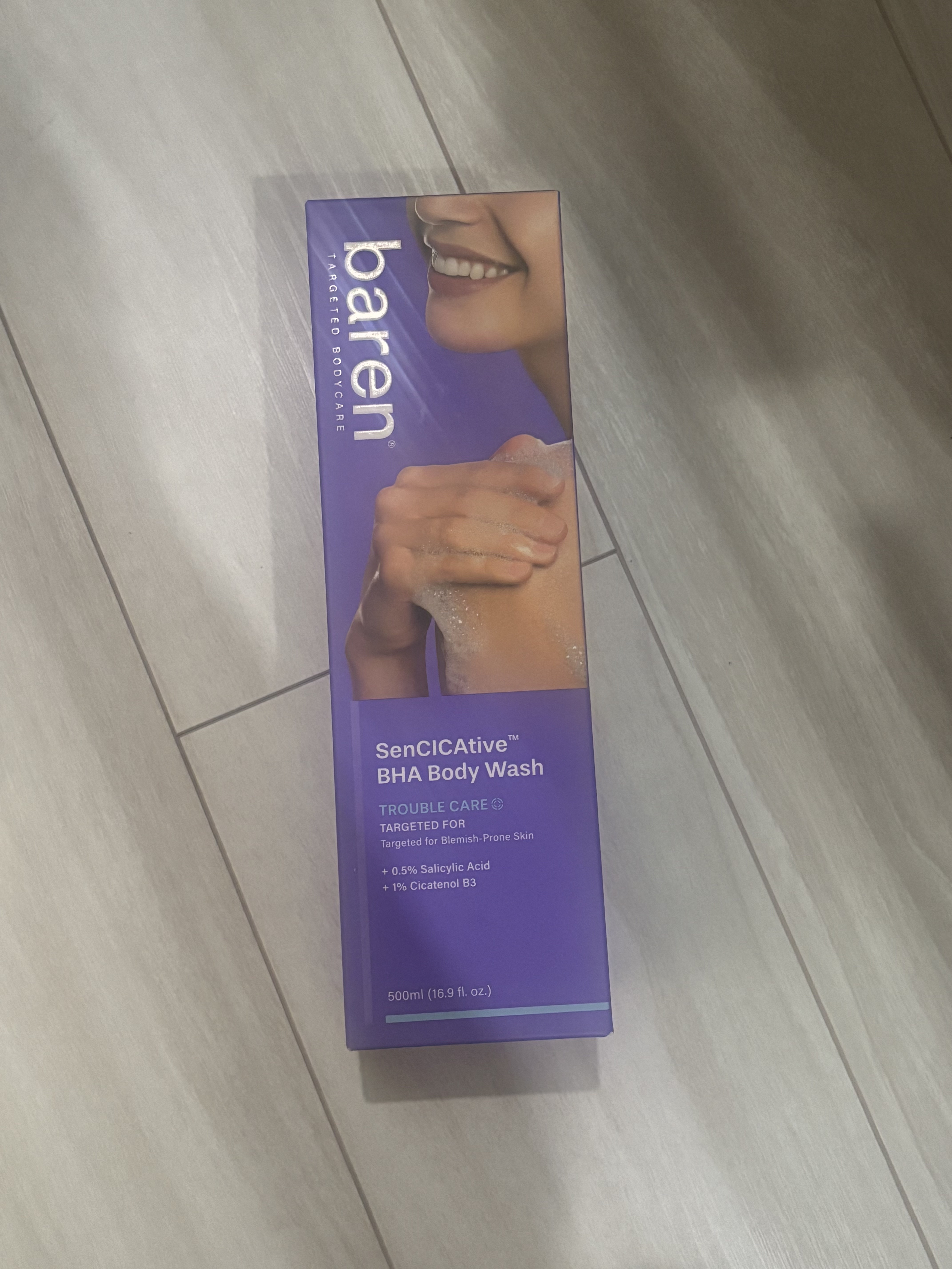 SenCICAtive BHA ボディウォッシュ/BAREN/ボディソープを使ったクチコミ（1枚目）