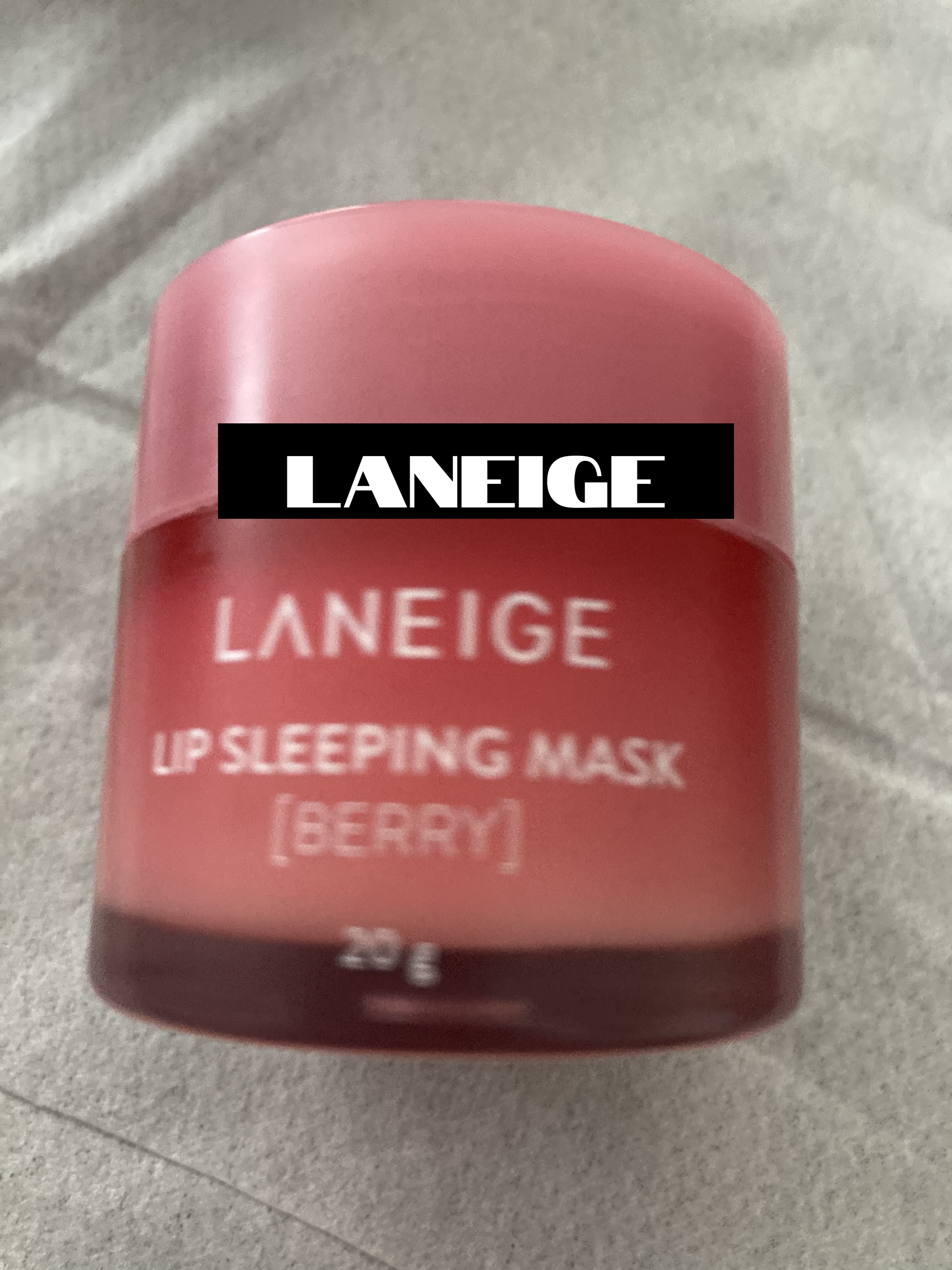 リップスリーピングマスク/LANEIGE/リップバームを使ったクチコミ（1枚目）