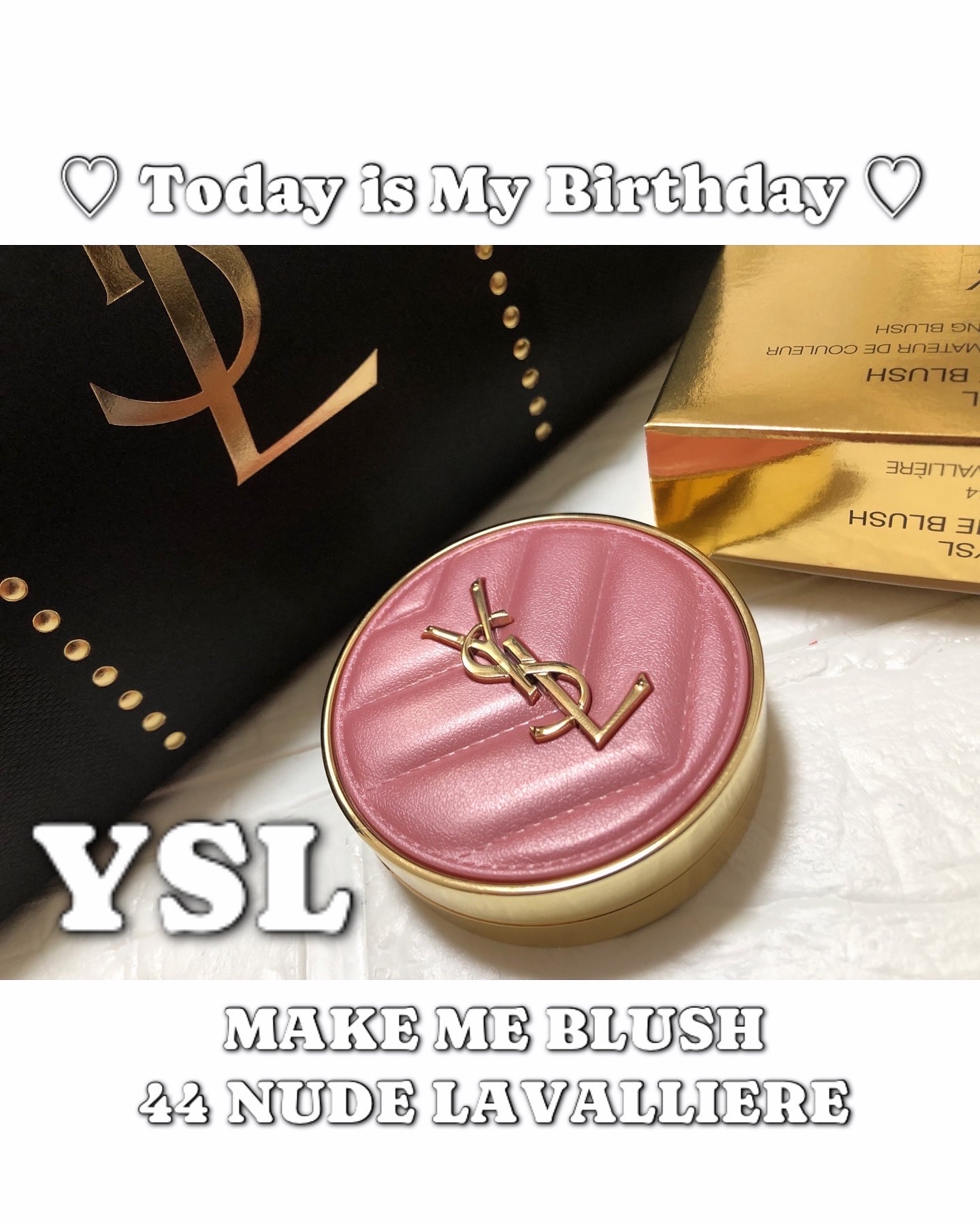 YSL メイクミーブラッシュ パウダー/YVES SAINT LAURENT BEAUTE/パウダーチークを使ったクチコミ（1枚目）