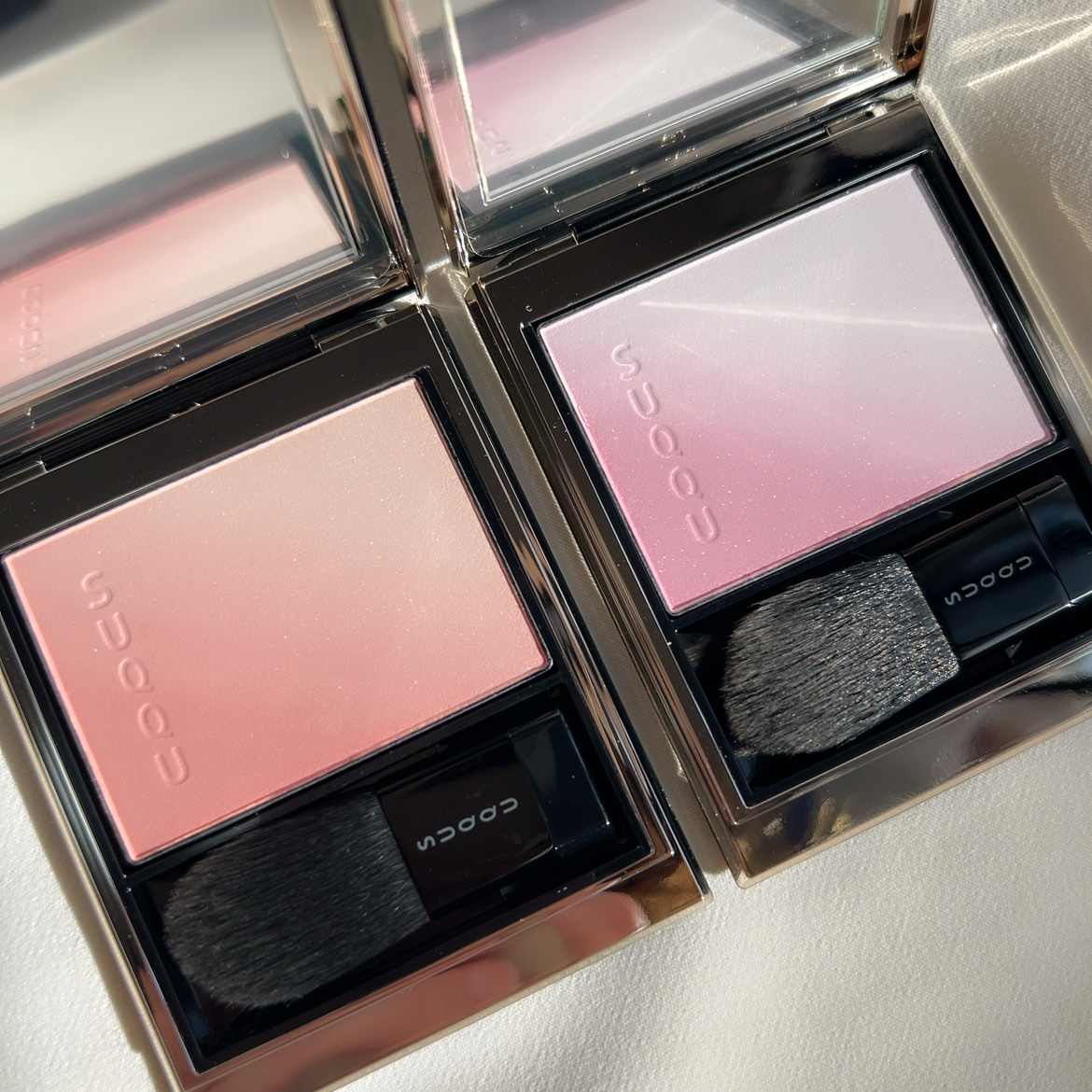 ブラーリング カラー ブラッシュ/SUQQU/パウダーチークを使ったクチコミ（2枚目）