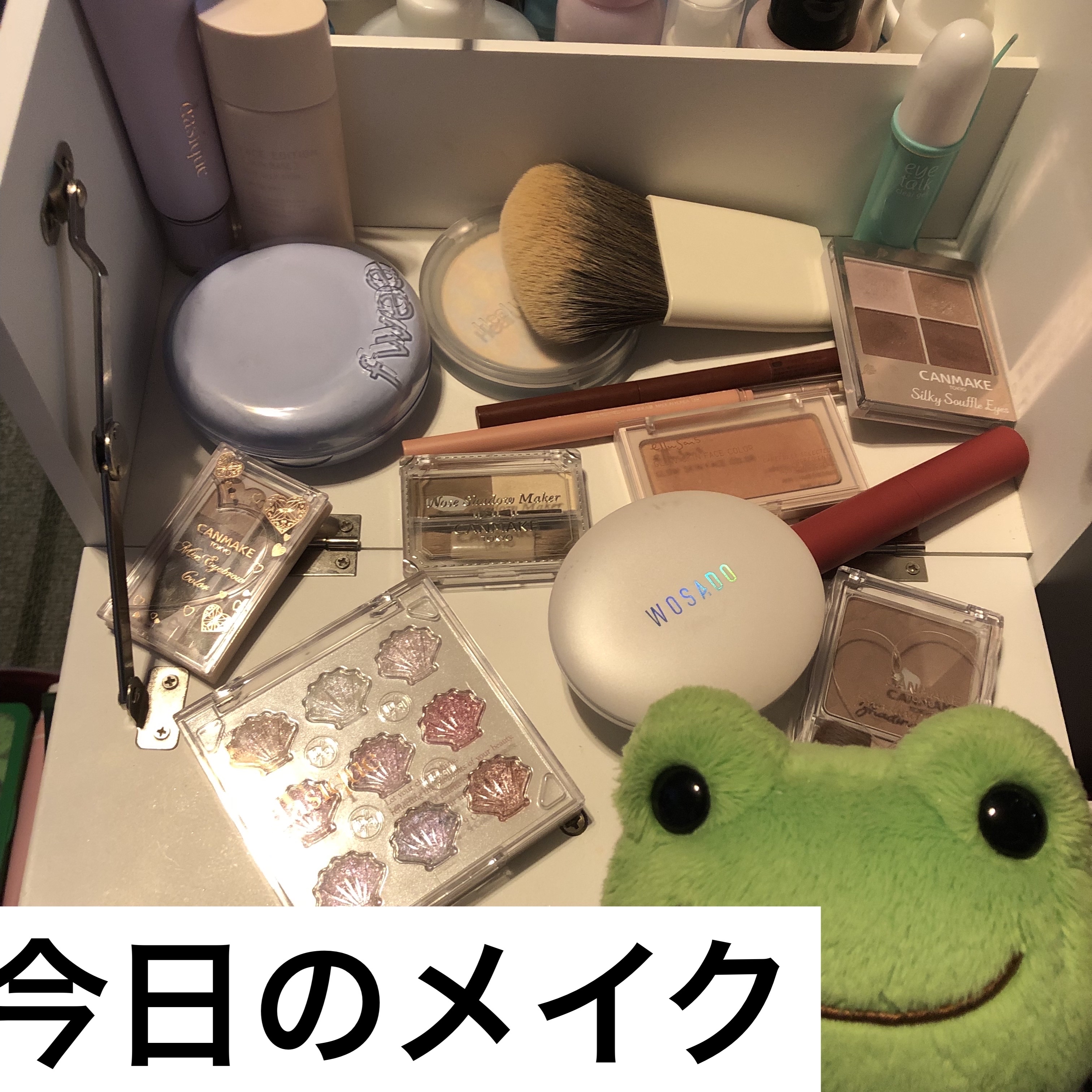 シェーディングパウダー/キャンメイク/シェーディングを使ったクチコミ（1枚目）