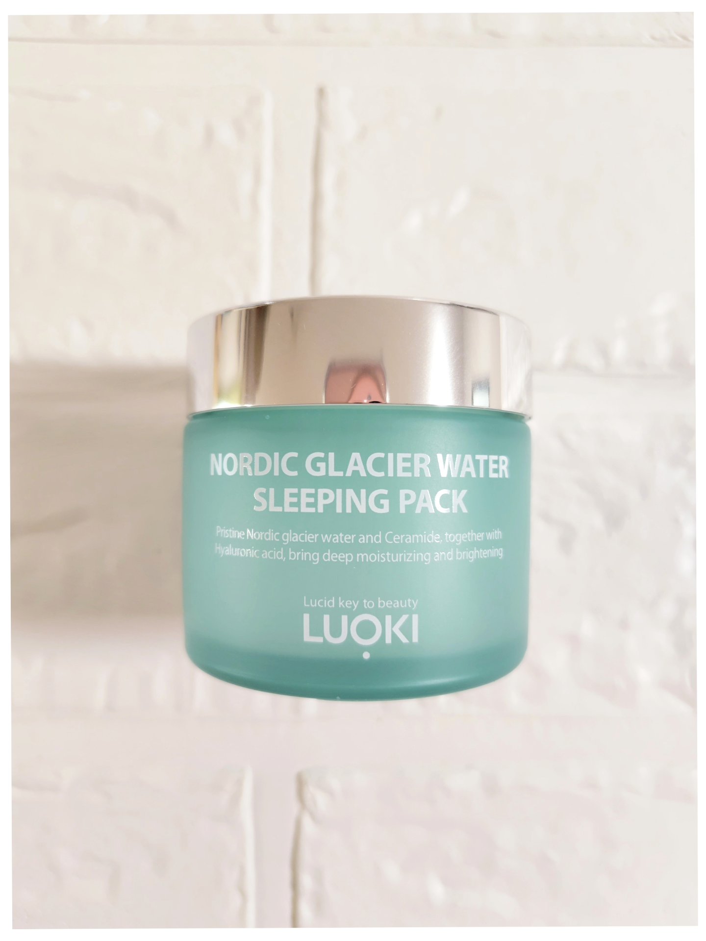 ノルディック氷河水スリーピングパック/LUOKI/フェイスクリームを使ったクチコミ（2枚目）