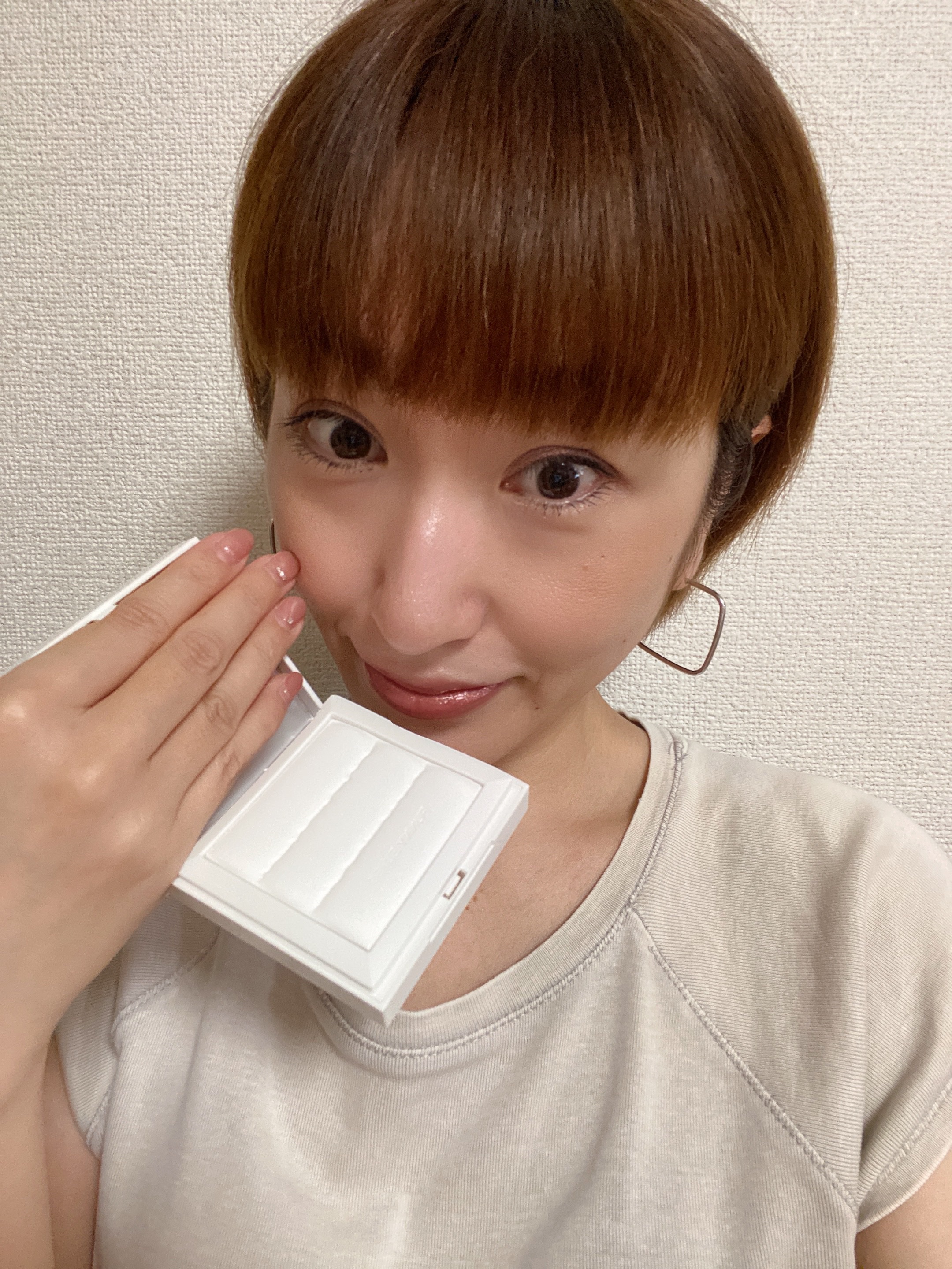 ノートレースシースルーセッティングパウダー/FUNNY ELVES方里/プレストパウダーを使ったクチコミ（3枚目）