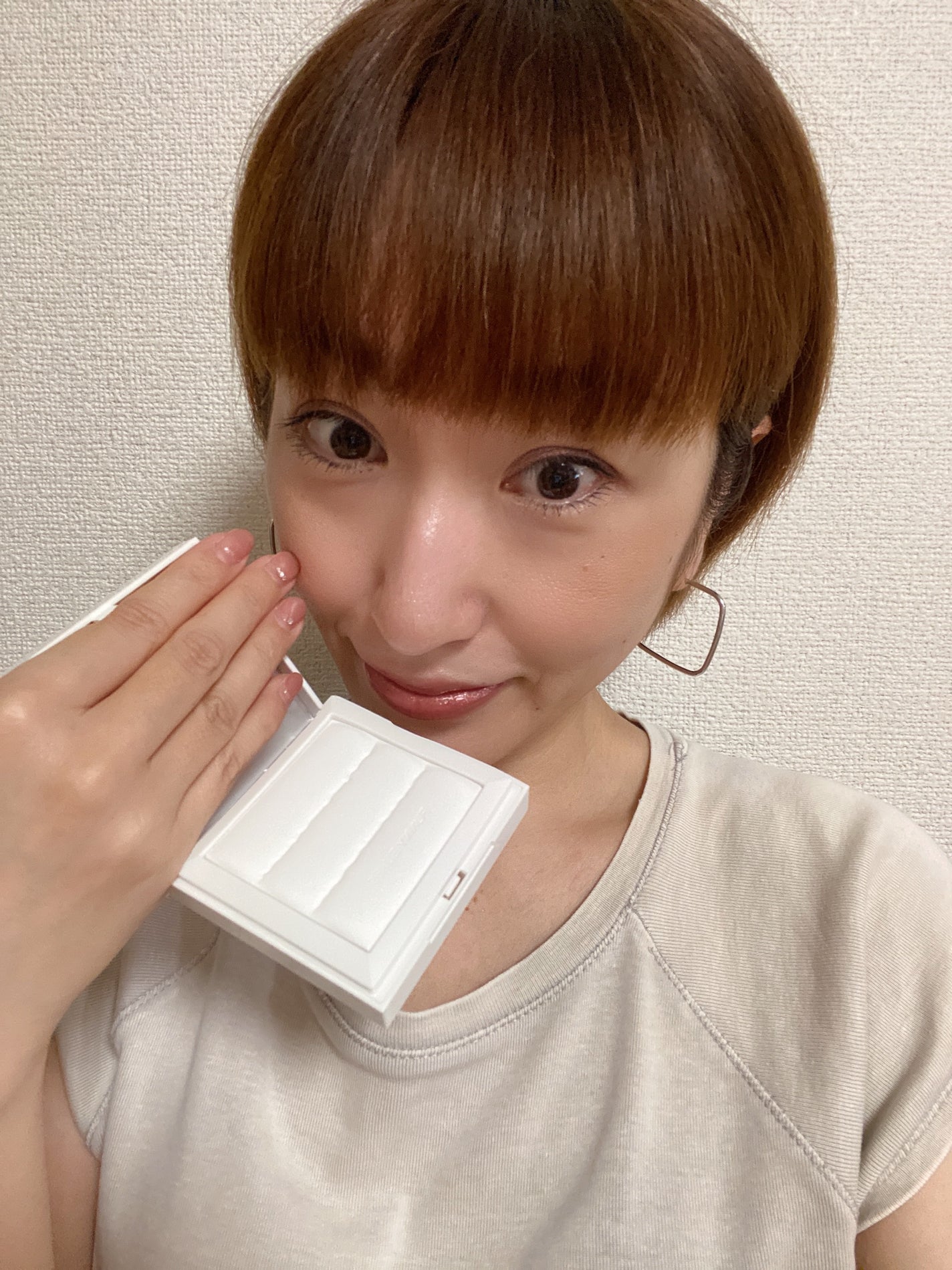 ノートレースシースルーセッティングパウダー/FUNNY ELVES方里/プレストパウダーを使ったクチコミ(3枚目)