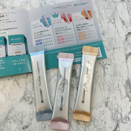 ザ ベーシックサプリメント/アットコスメプラス/美容サプリメントを使ったクチコミ(1枚目)