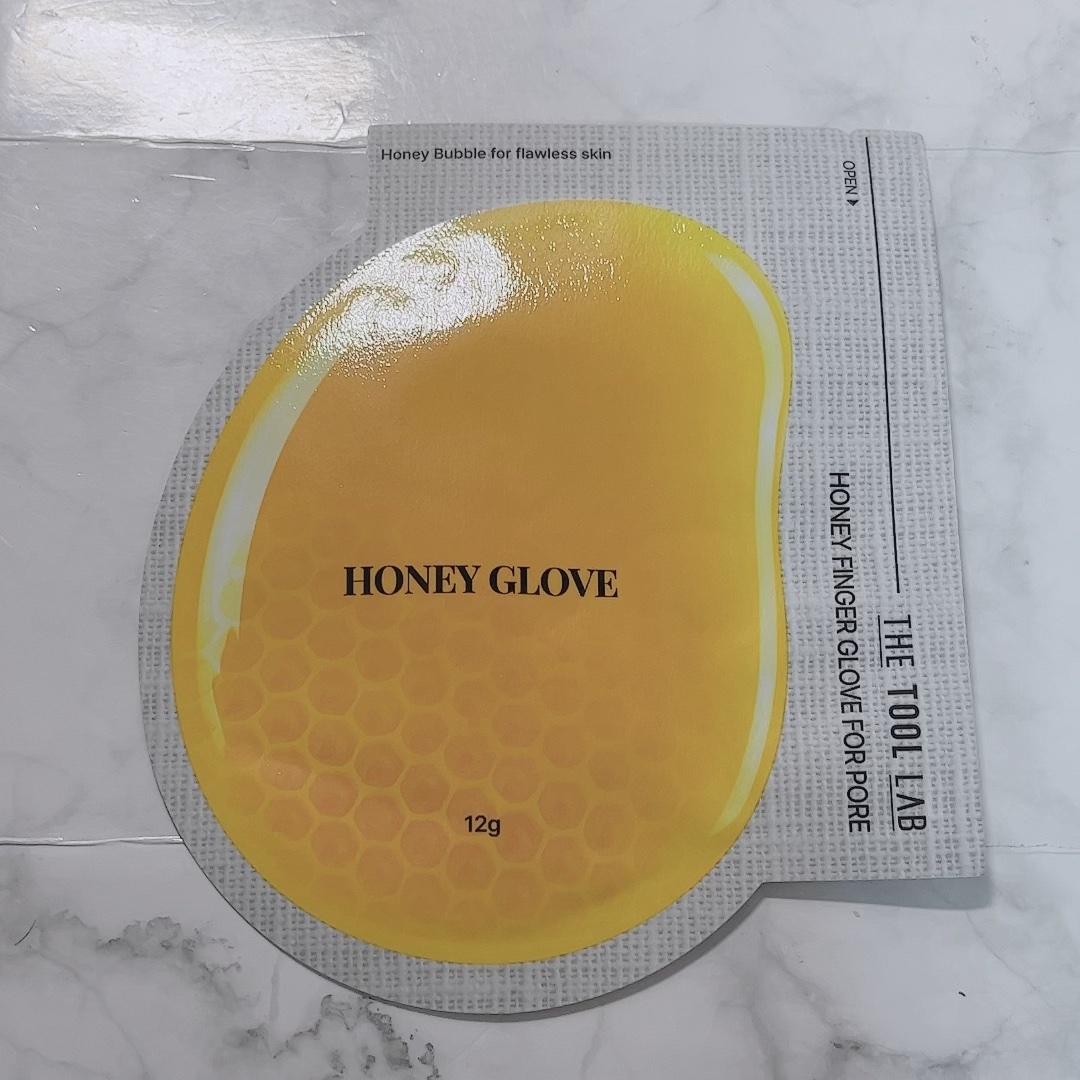 ハニーフィンガーグローブフォーポア/THE TOOL LAB/洗い流すパック・マスクを使ったクチコミ（3枚目）