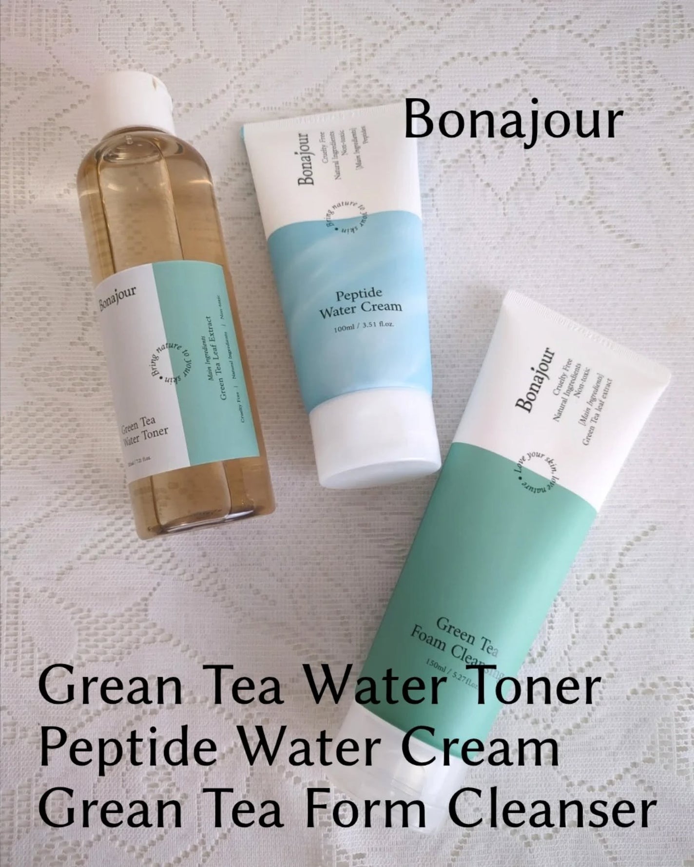 グリーンティーフォームクレンジング/Bonajour/クレンジングクリームを使ったクチコミ(1枚目)