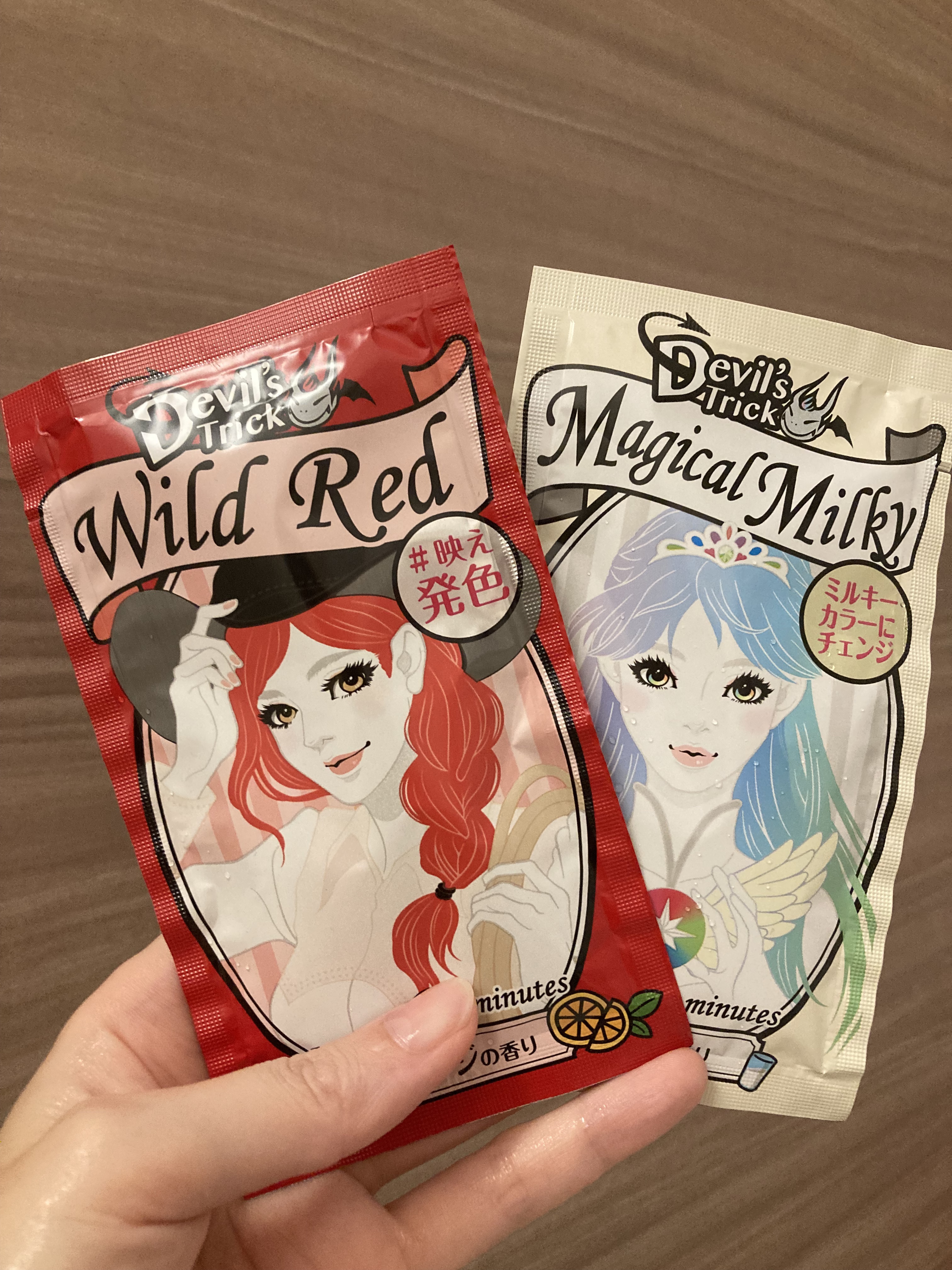 デビルズトリック/クイスクイス/ヘアカラーを使ったクチコミ（1枚目）