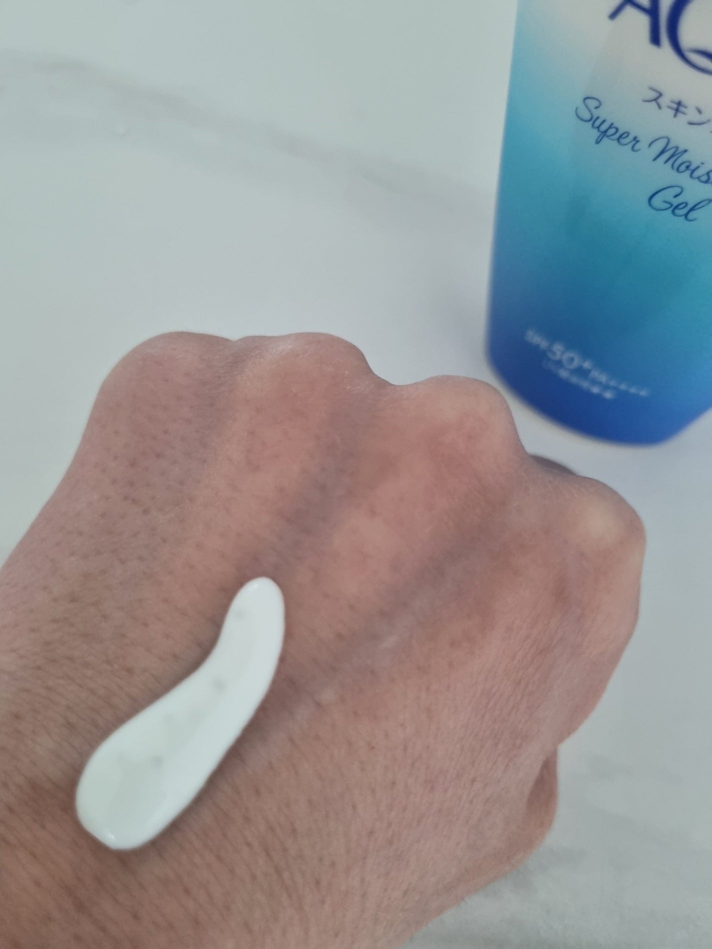 スキンアクア スーパーモイスチャージェル/スキンアクア/日焼け止めジェルを使ったクチコミ(3枚目)