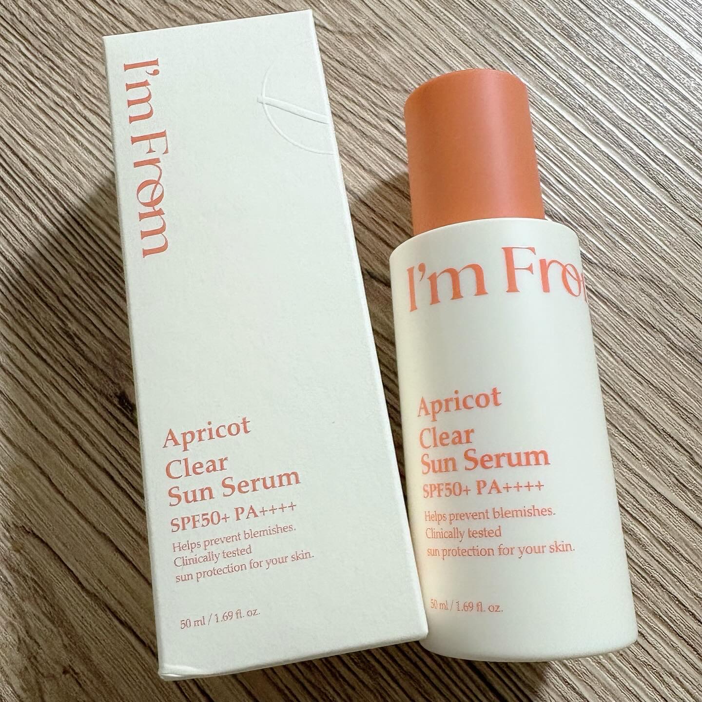 アプリコットクリアサンセラム/I'm from/日焼け止めローションを使ったクチコミ（2枚目）