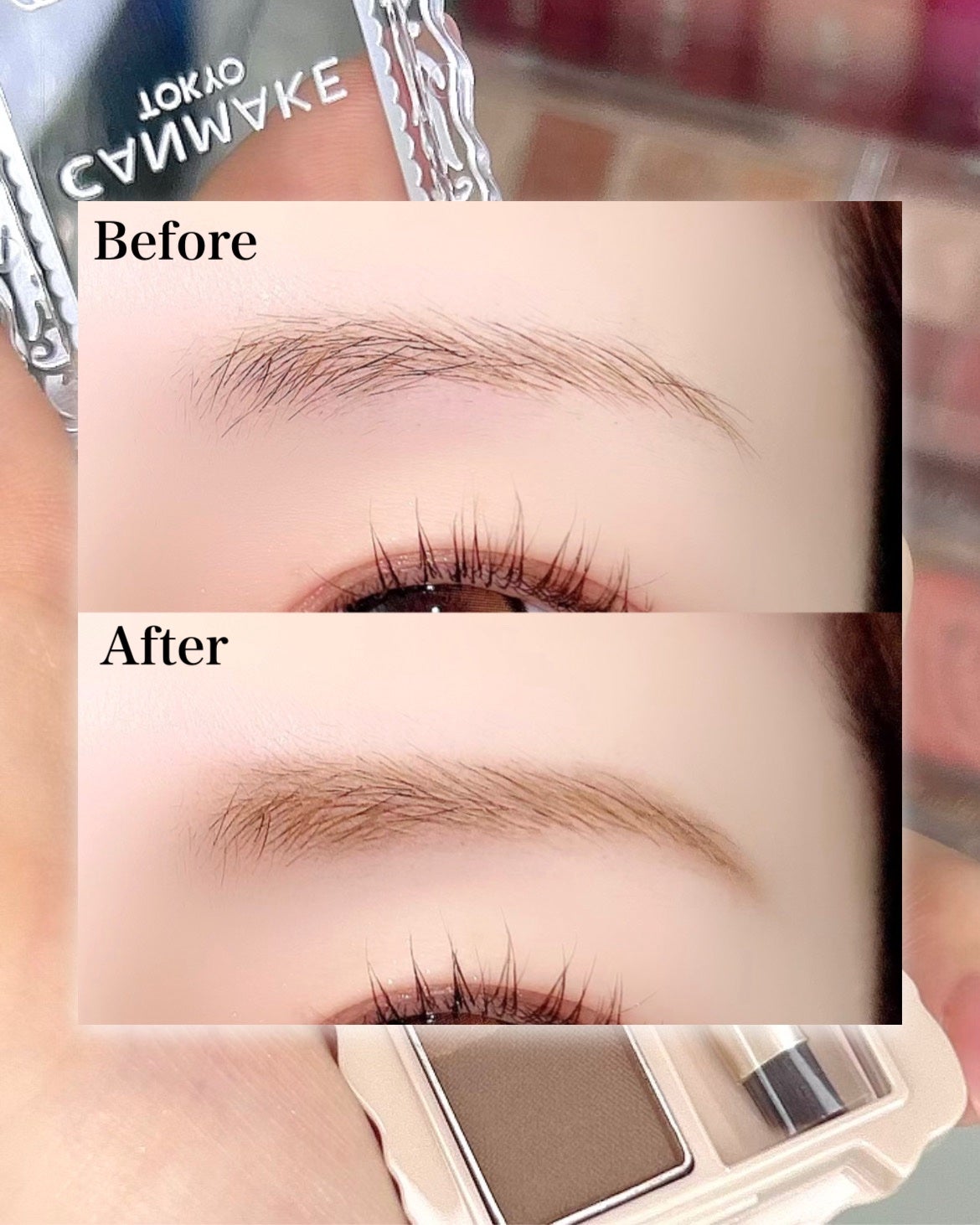 フィットスタイラーアイブロウ/キャンメイク/パウダーアイブロウを使ったクチコミ(5枚目)