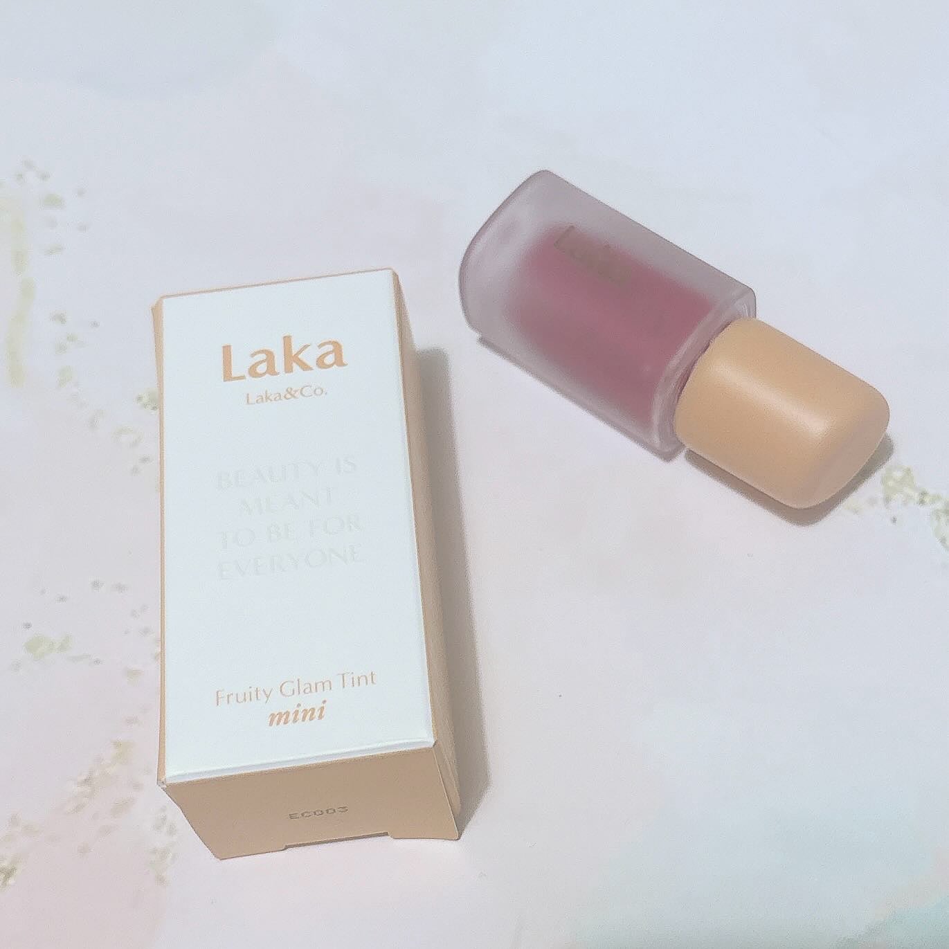 フルーティーグラムティント/Laka/リップティントを使ったクチコミ(1枚目)