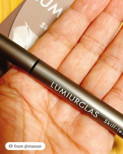 スキルレスライナー/LUMIURGLAS/リキッドアイライナーを使ったクチコミ(2枚目)