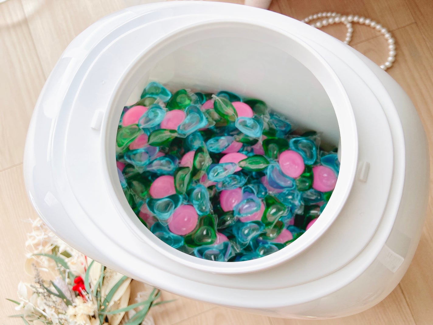 アモーレ ランドリーボール/arFUM/洗濯洗剤を使ったクチコミ(6枚目)