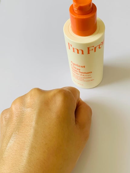 アプリコットクリアサンセラム/I'm from/日焼け止めローションを使ったクチコミ(4枚目)