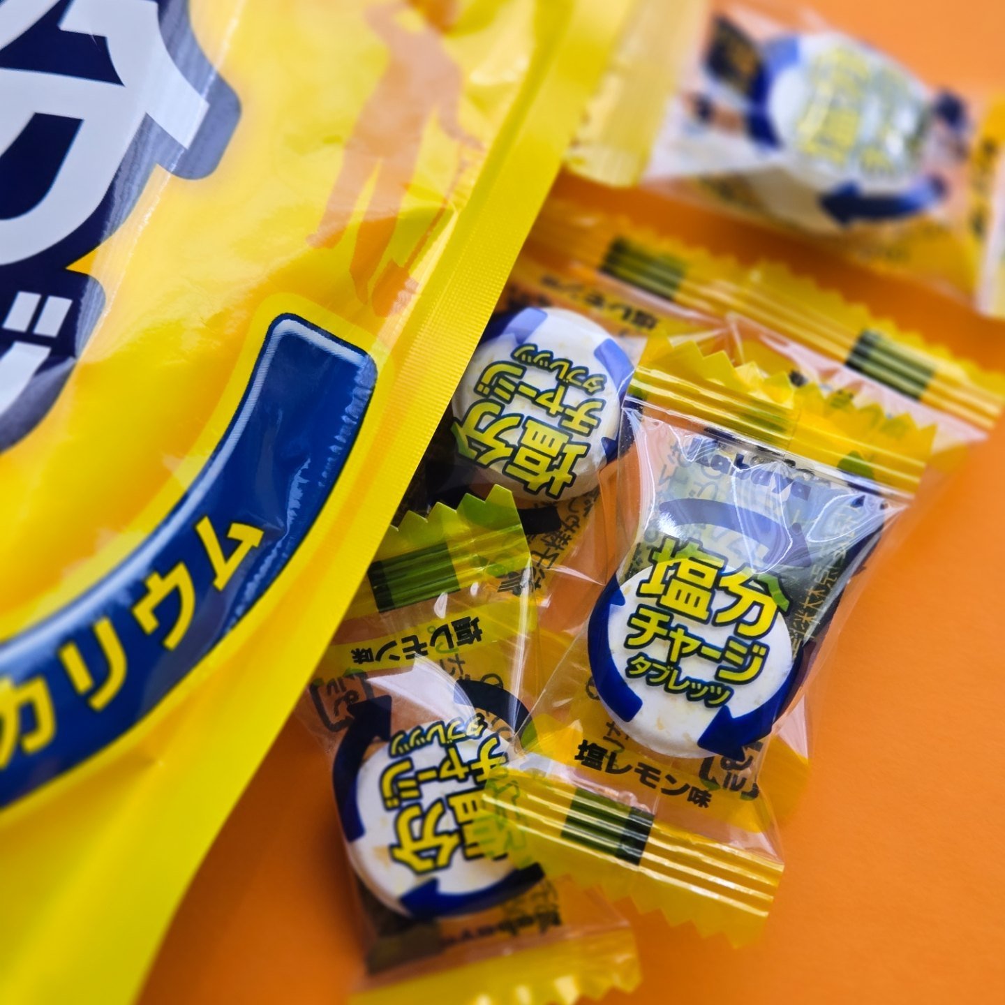 塩分チャージタブレッツ 塩レモン味/カバヤ/食品を使ったクチコミ（2枚目）