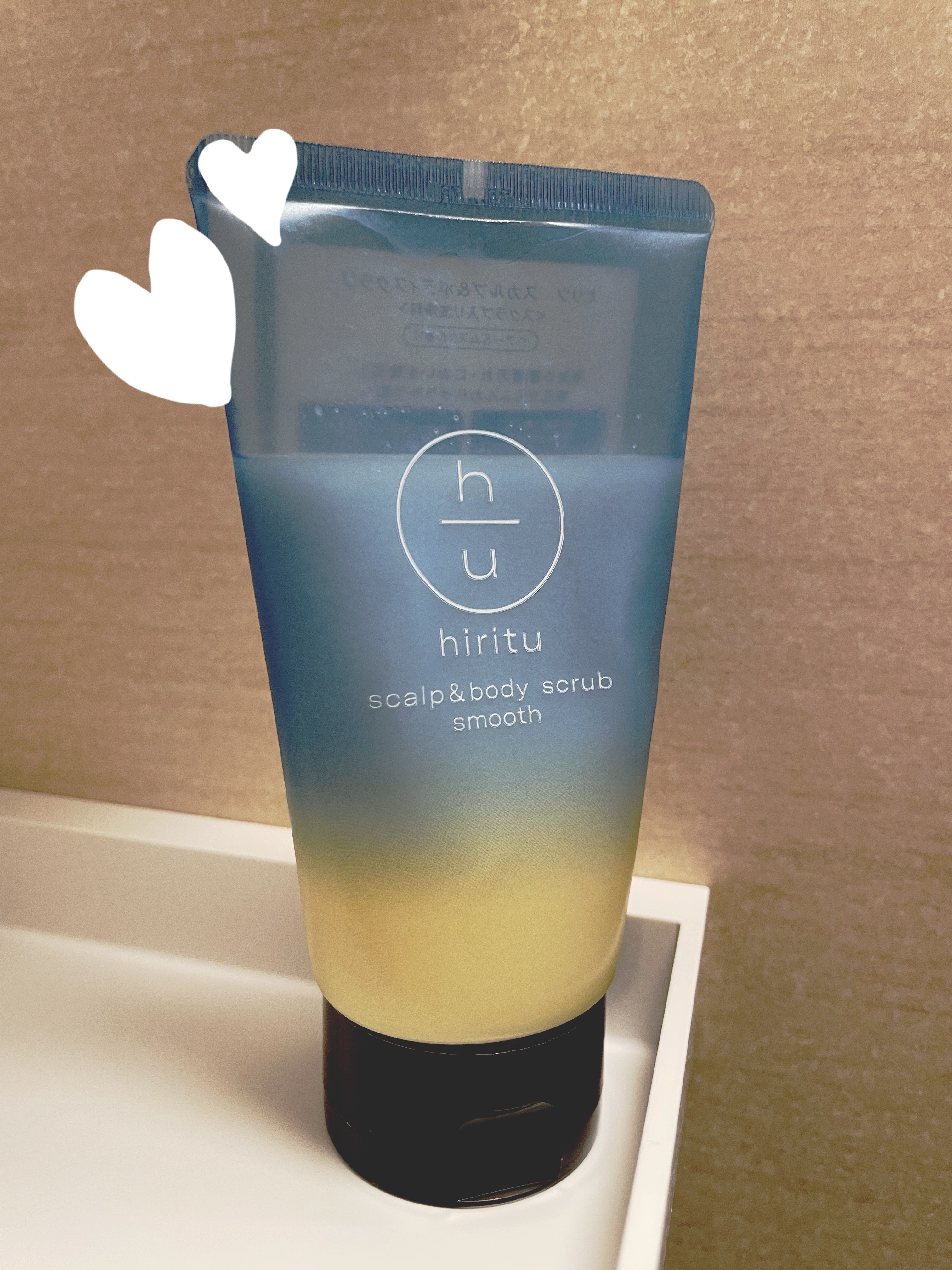 ヒリツ スカルプ&ボディスクラブ 230g/hiritu/ヘッドスクラブを使ったクチコミ（1枚目）