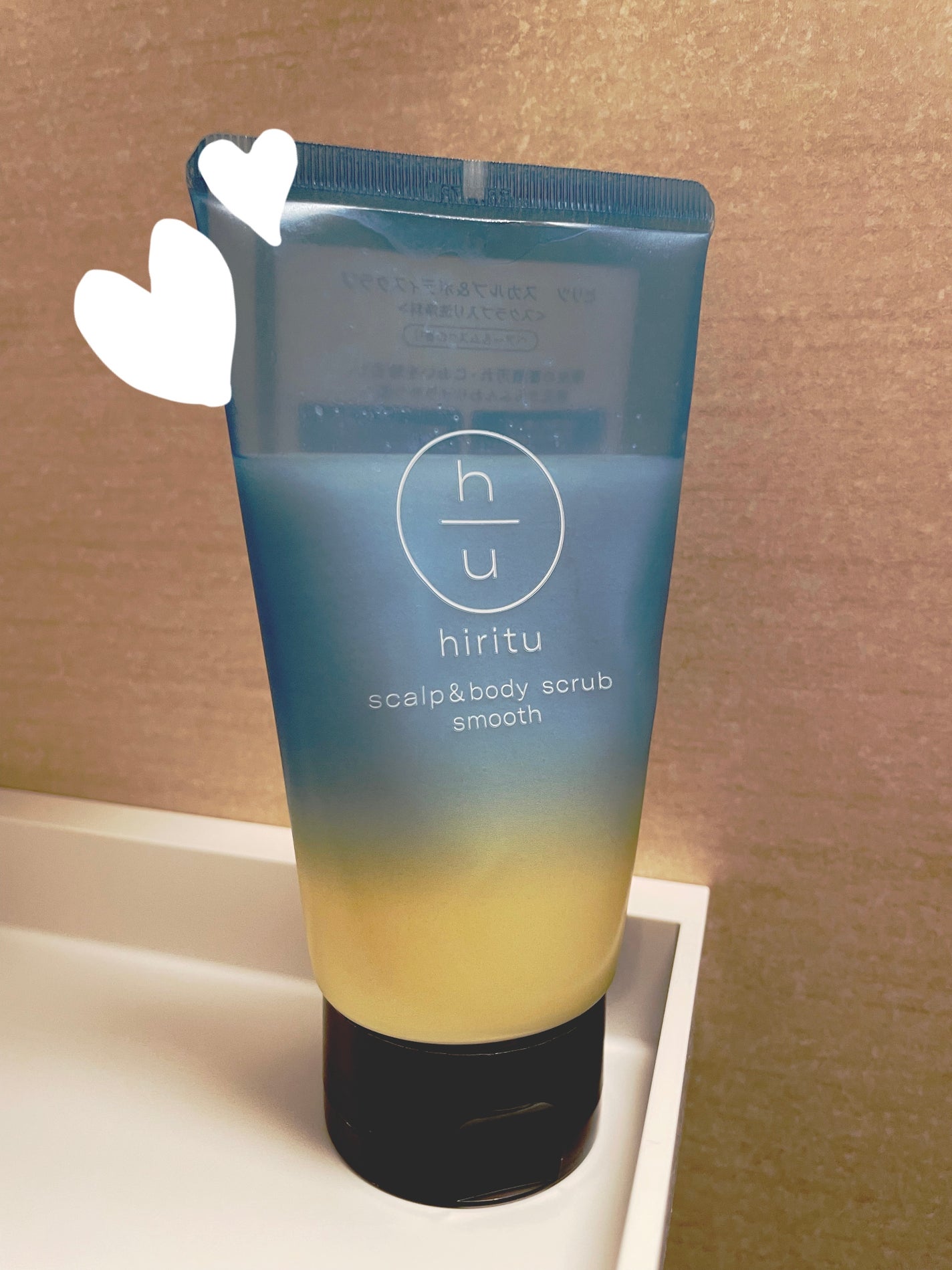 ヒリツ スカルプ&ボディスクラブ/hiritu/ヘッドスクラブを使ったクチコミ(1枚目)