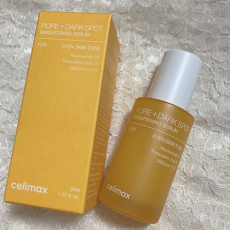 ポア ブライトニング シミケアセラム/celimax/美容液を使ったクチコミ（1枚目）