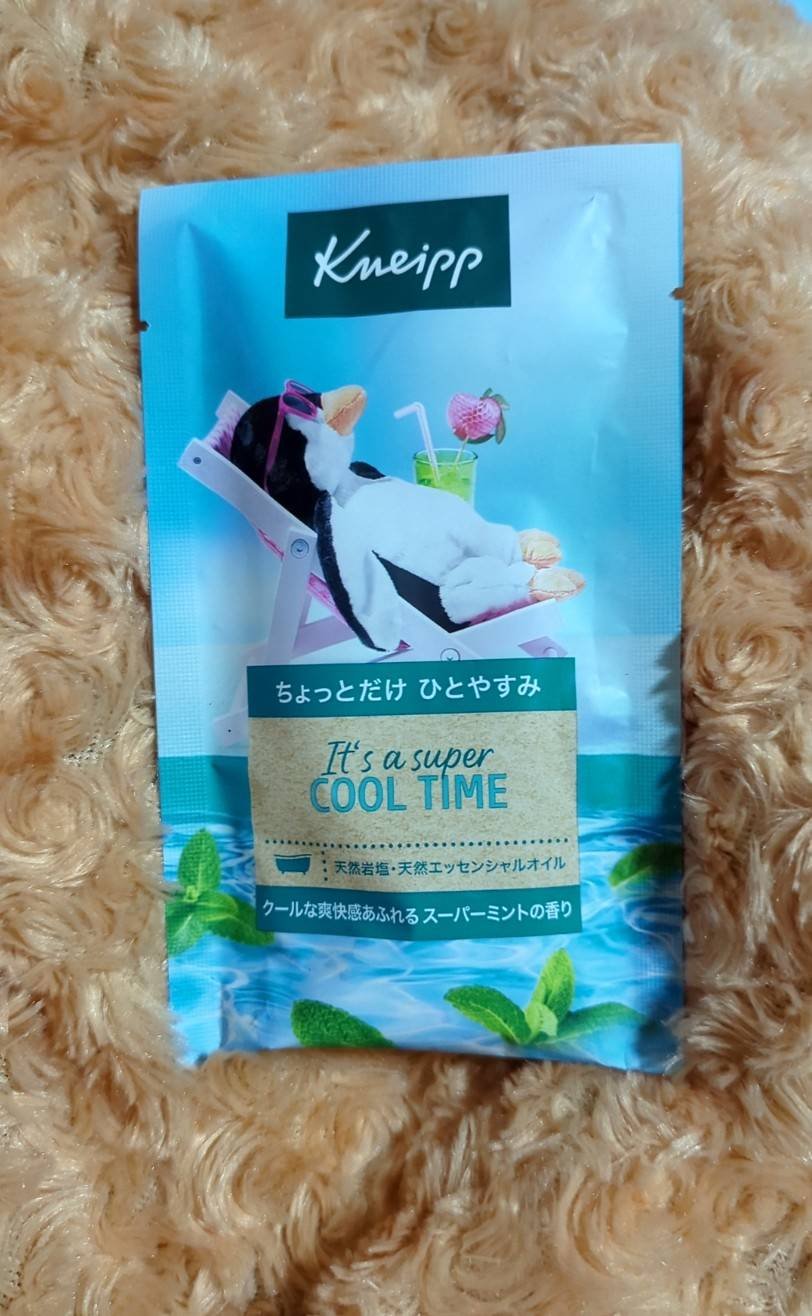 クナイプ バスソルト スーパーミントの香り 50g/クナイプ/無機塩系入浴剤を使ったクチコミ（1枚目）