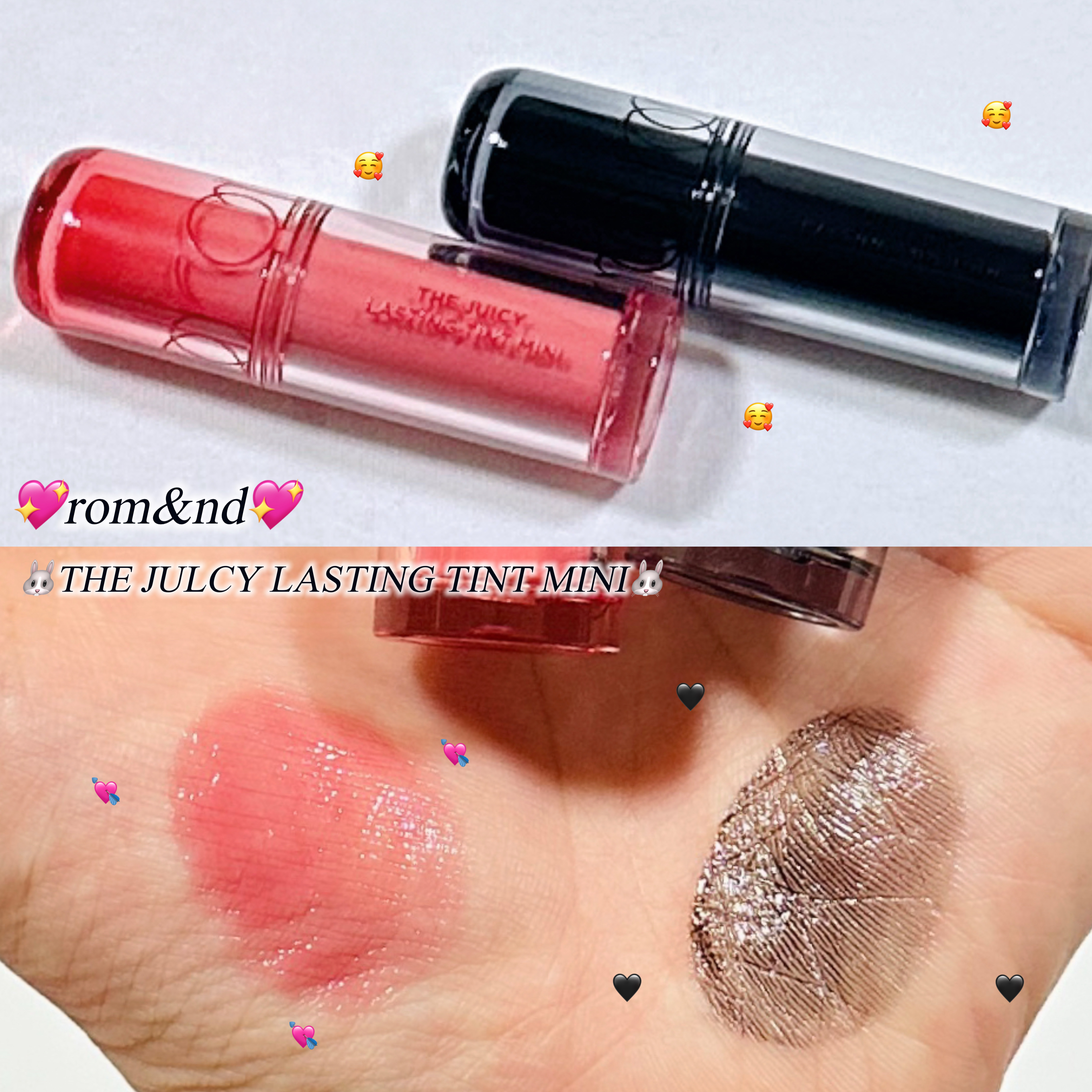 ザ ジューシーラスティングティント/rom&nd/リップティントを使ったクチコミ（1枚目）