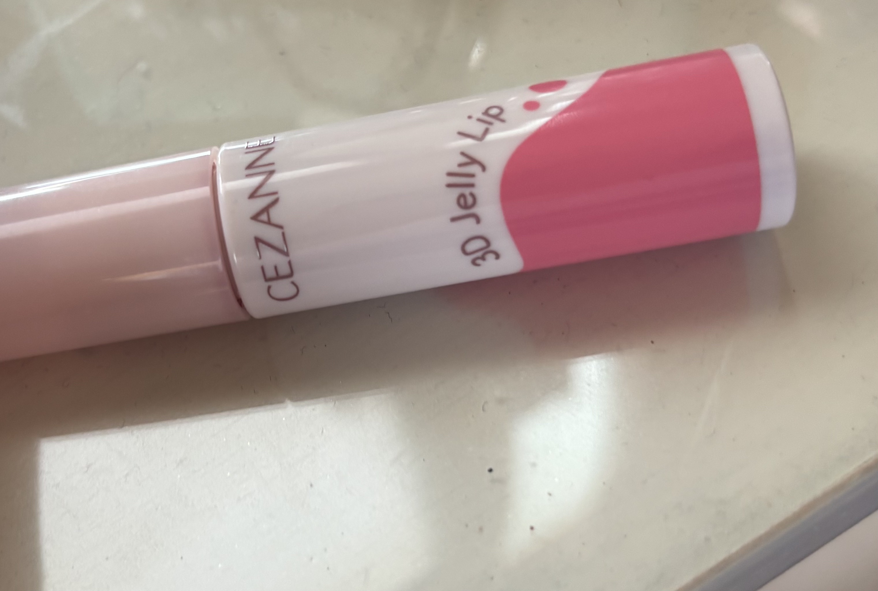 3Dジェリーリップ 02 ミルクローズ/CEZANNE/口紅・グロス・リップライナー・リップケアを使ったクチコミ（1枚目）