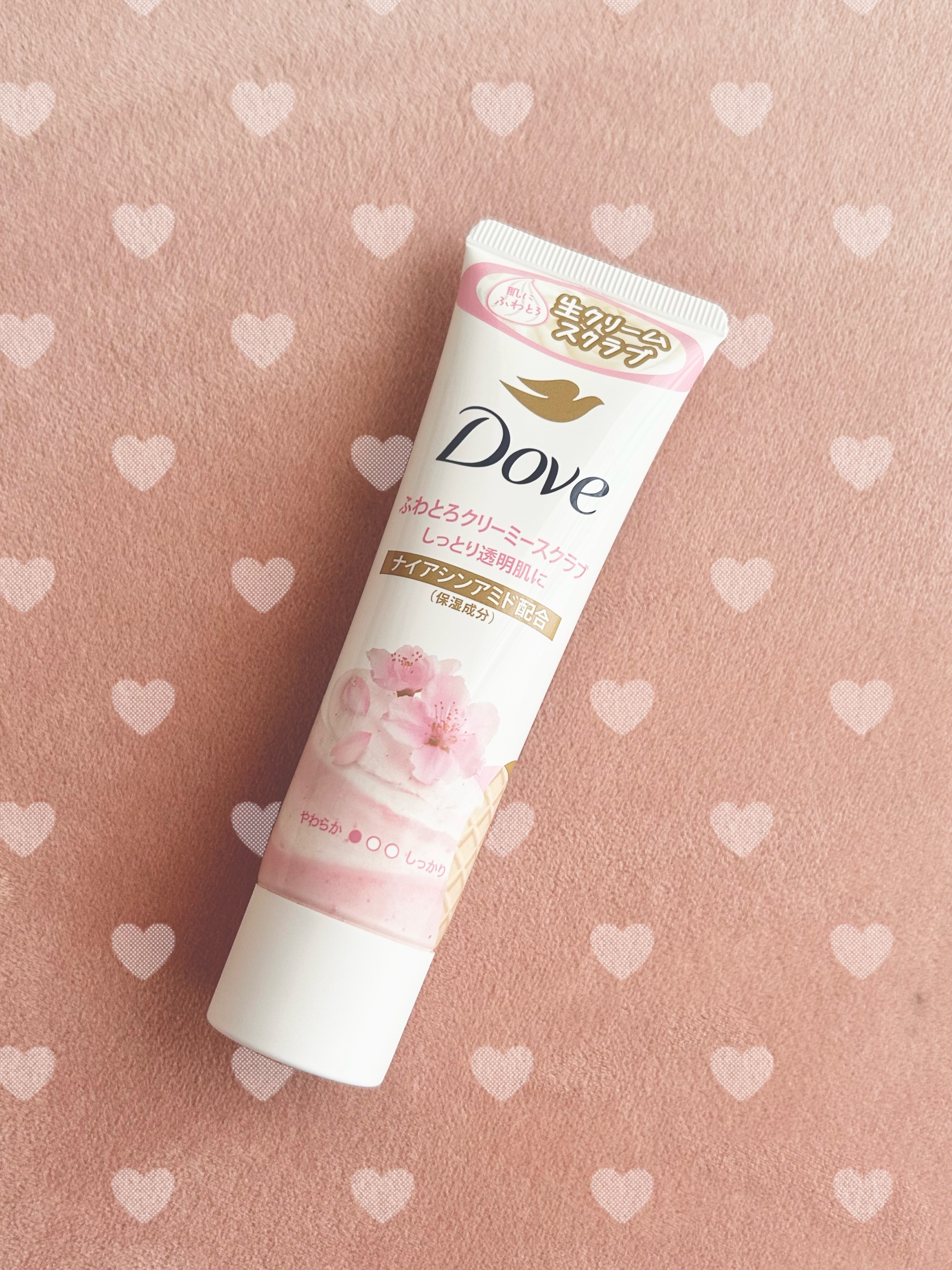 ダヴ ふわとろクリーミースクラブ サクラ＆ムスク/ダヴ/ボディスクラブを使ったクチコミ（1枚目）