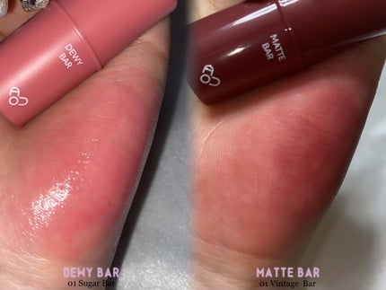 DEWY BAR/AOU/ジェル・クリームチークを使ったクチコミ(2枚目)