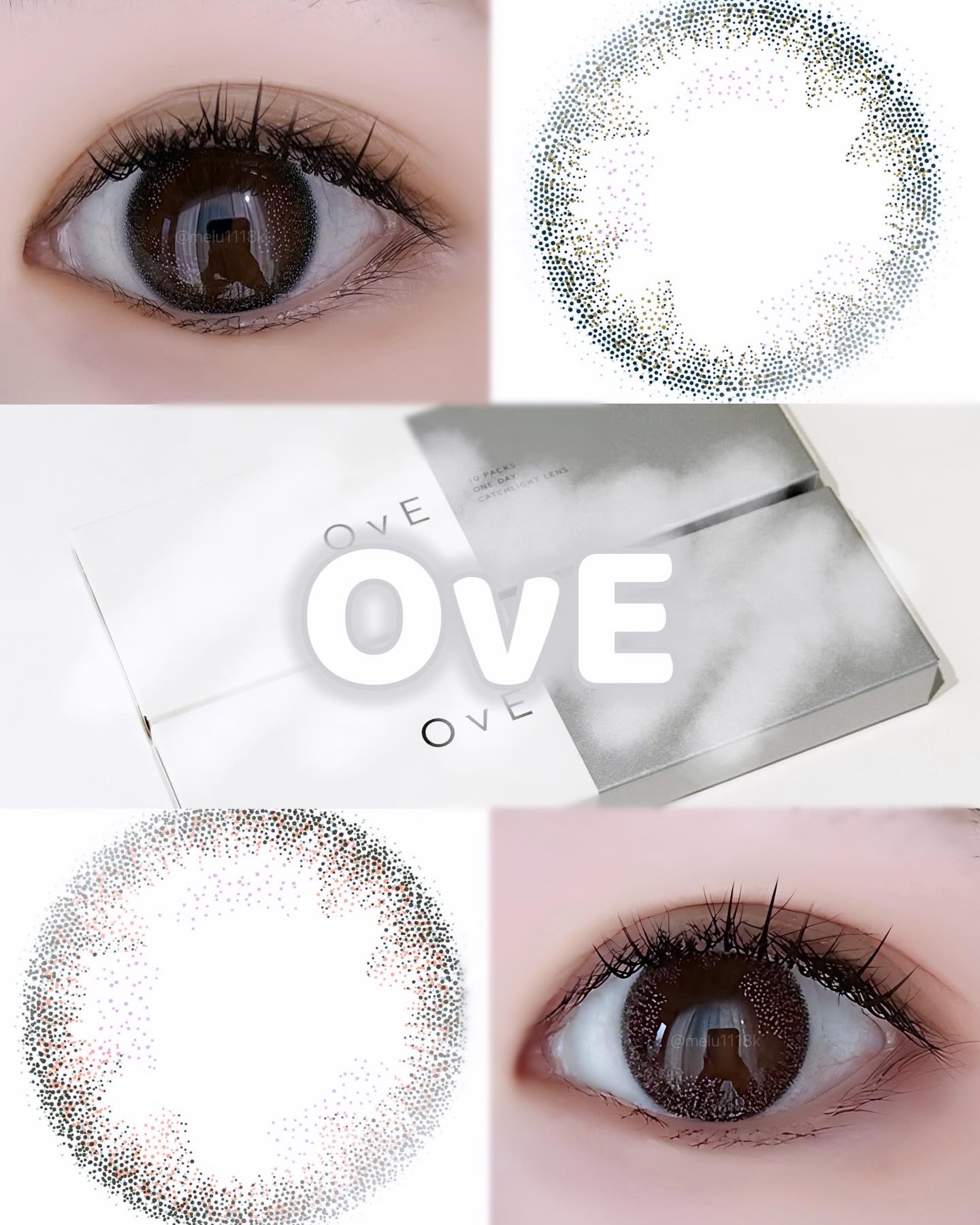 OvE（オヴィ） 1day/OvE/ワンデー（１DAY）カラコンを使ったクチコミ（1枚目）