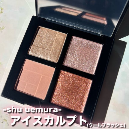 アイスカルプト/shu uemura/アイシャドウパレットを使ったクチコミ(2枚目)