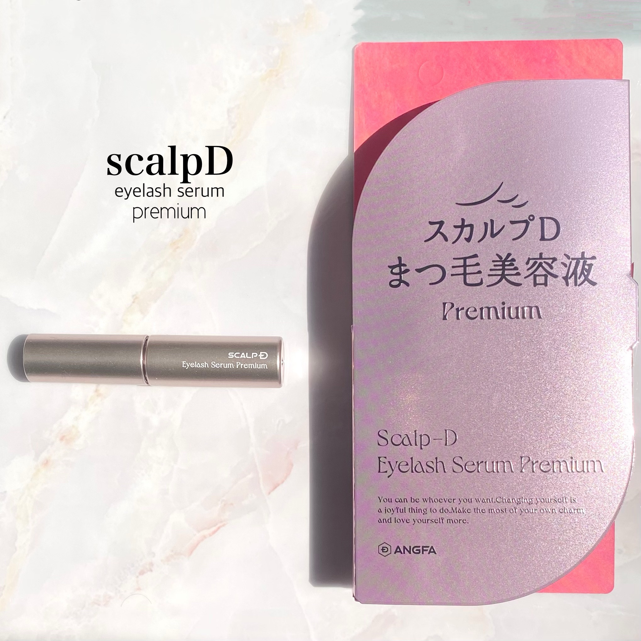 ハンオールラッシュセラム/rom&nd/まつげ美容液を使ったクチコミ（2枚目）