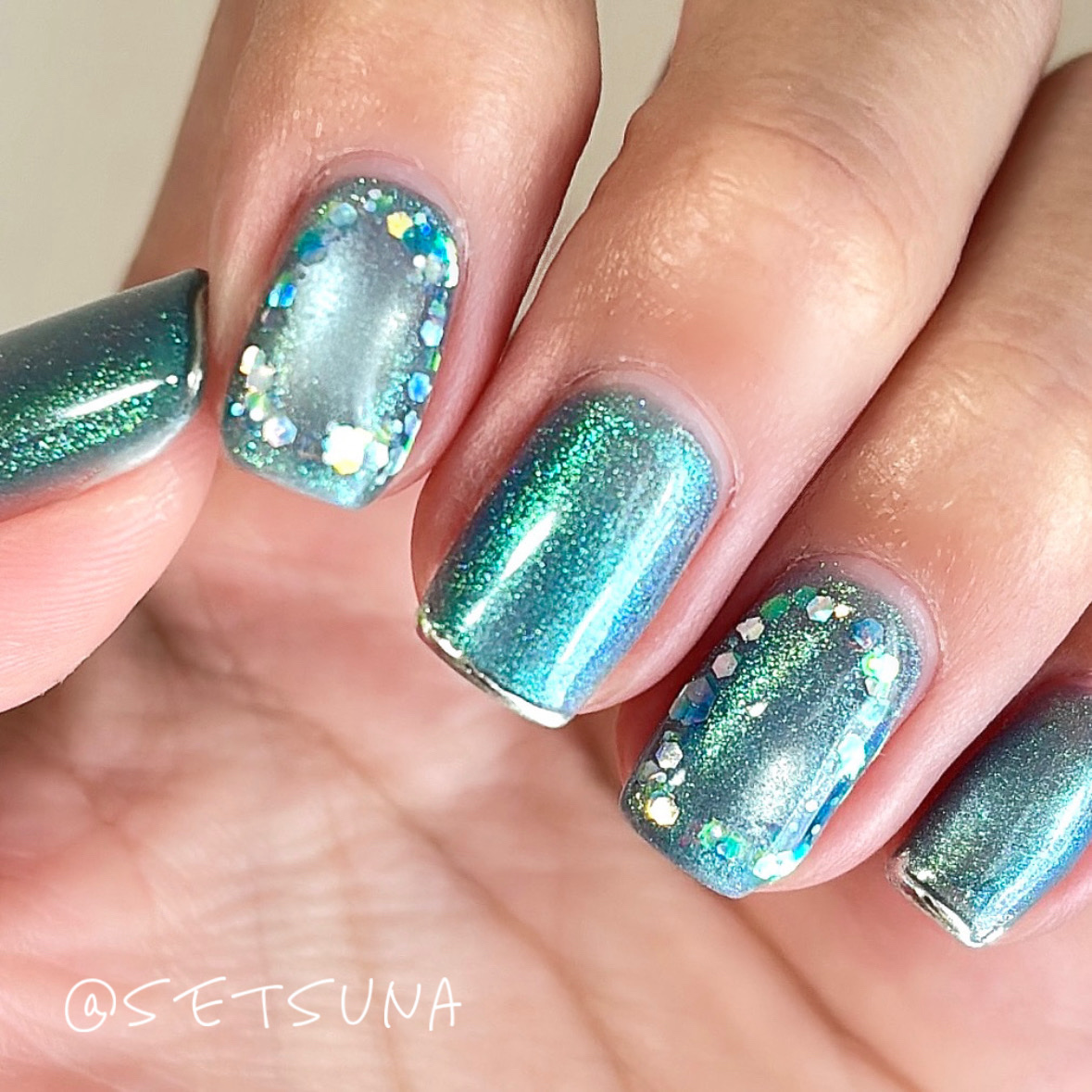 ニュアンスクロムパウダー タイプA/NAILTOWN/ネイル用品を使ったクチコミ（1枚目）