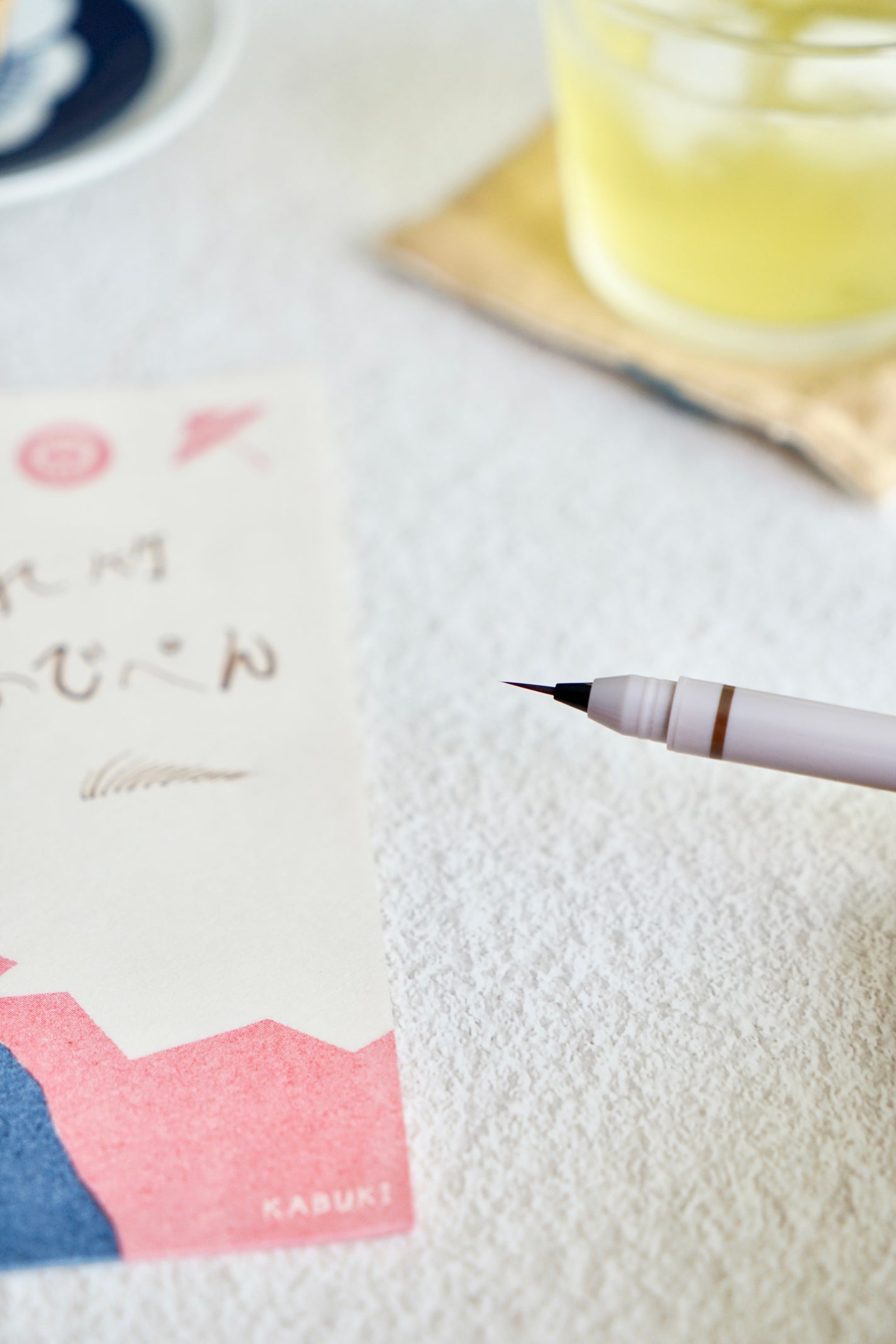 くれ竹 お化粧ふでぺん 眉毛用 毛筆極細/くれ竹 /リキッドアイブロウを使ったクチコミ(4枚目)