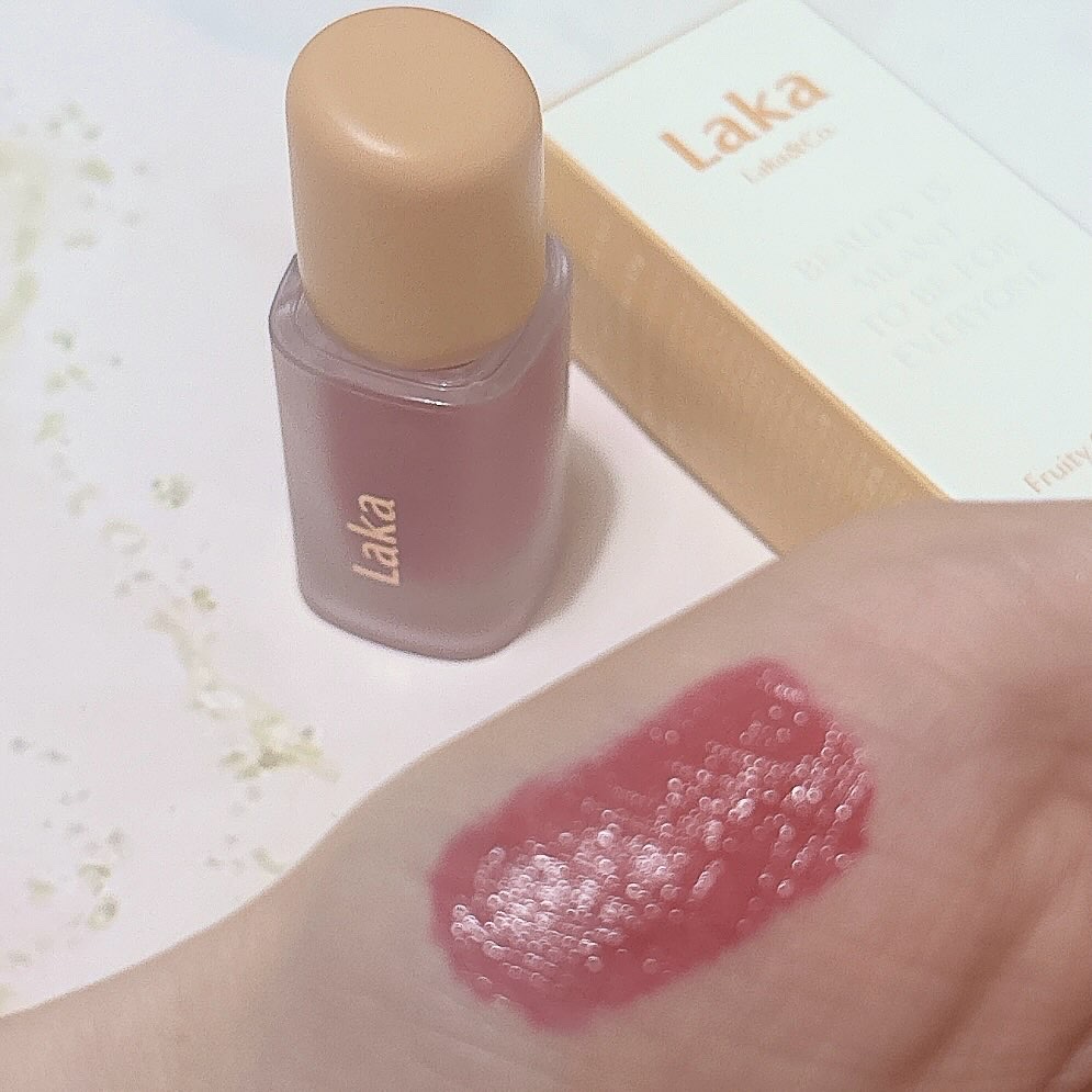 フルーティーグラムティント/Laka/リップティントを使ったクチコミ（3枚目）