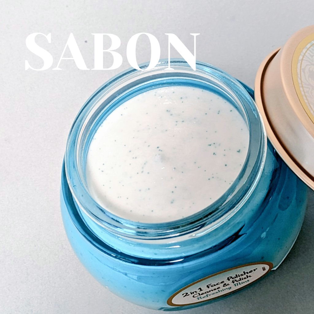 フェイスポリッシャー リフレッシング（ミント）/SABON/スクラブ・ゴマージュを使ったクチコミ（1枚目）