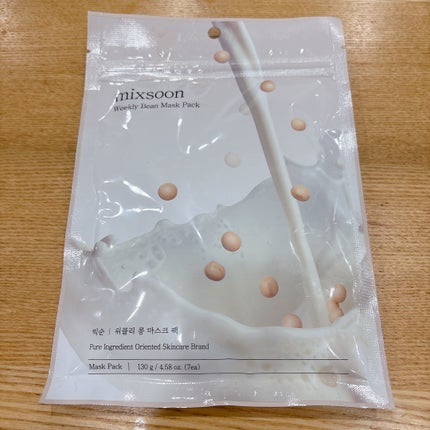 ウィークリービーンマスク/mixsoon/シートマスク・パックを使ったクチコミ(2枚目)
