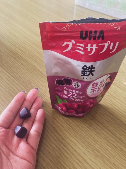 グミサプリ鉄/UHA味覚糖/健康サプリメントを使ったクチコミ(1枚目)