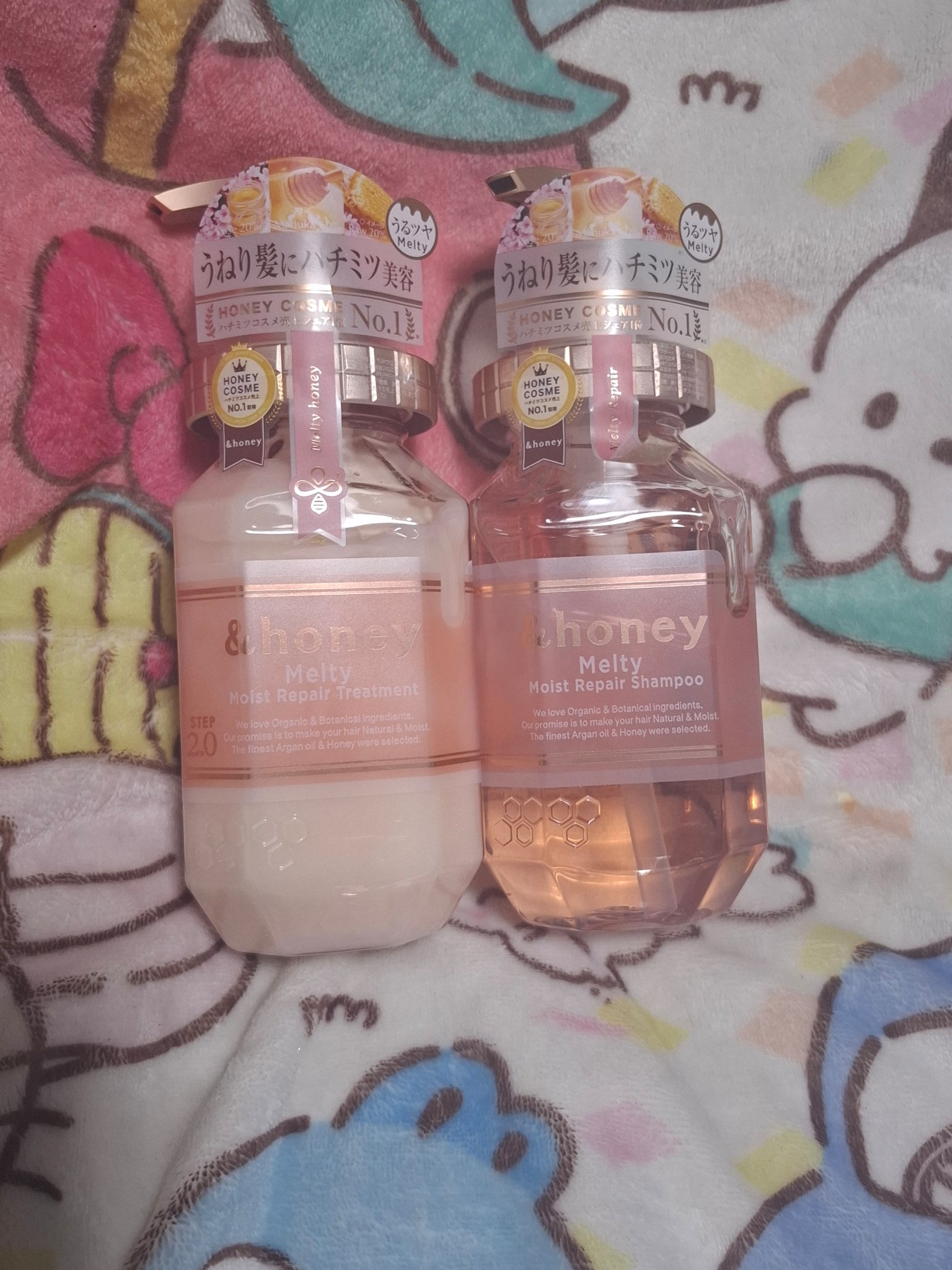 &honey Melty モイストリペア シャンプー1.0／モイストリペア ヘアトリートメント2.0/&honey/市販シャンプーを使ったクチコミ（2枚目）