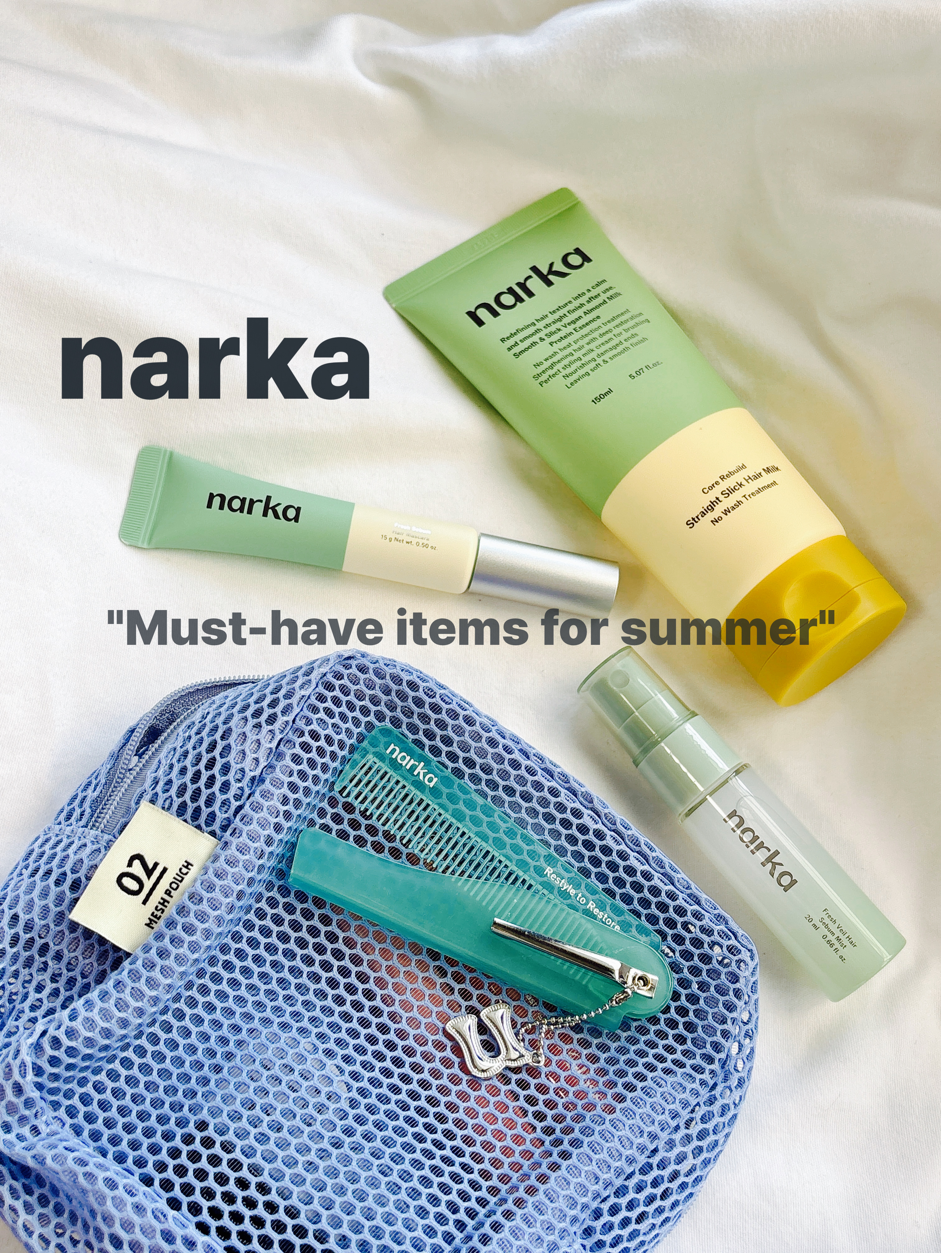 フレッシュセバムヘアマスカラ/narka/その他スタイリングを使ったクチコミ（1枚目）