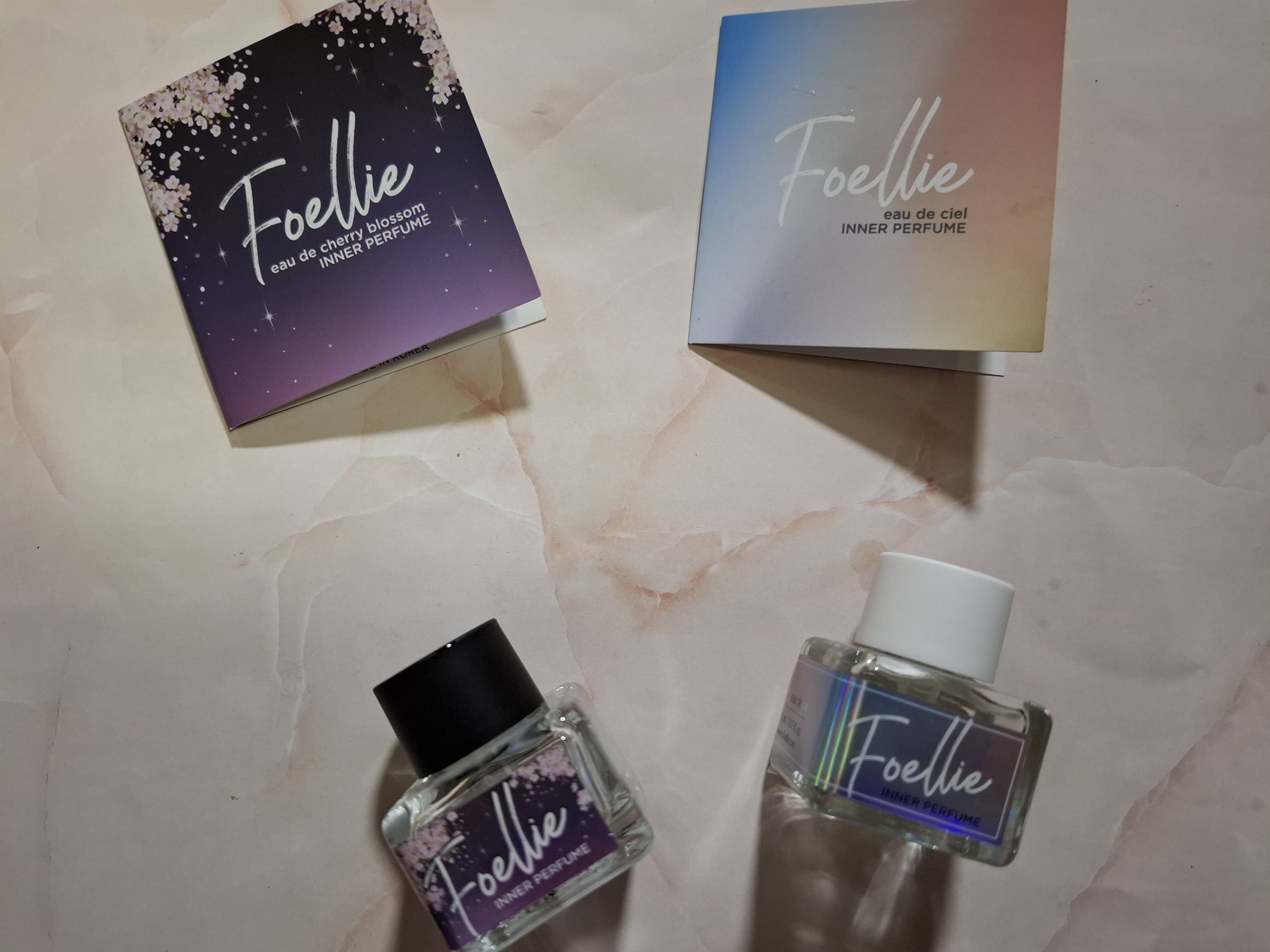 フォエリー インナーパフューム チェリーブロッサムの香り/Foellie/香水(レディース)を使ったクチコミ（1枚目）