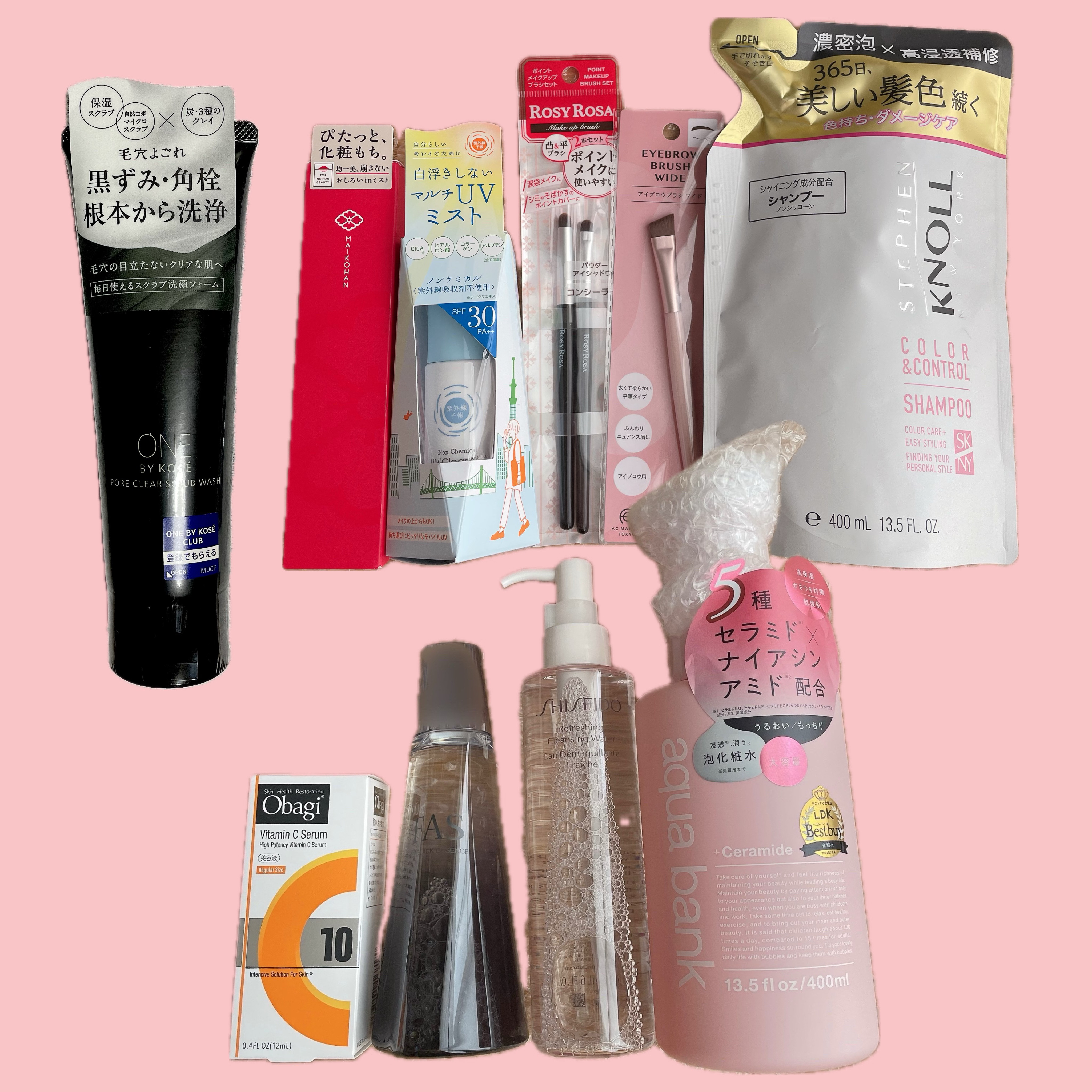 ポイントメイクアップブラシセット/ロージーローザ/メイクブラシを使ったクチコミ（1枚目）