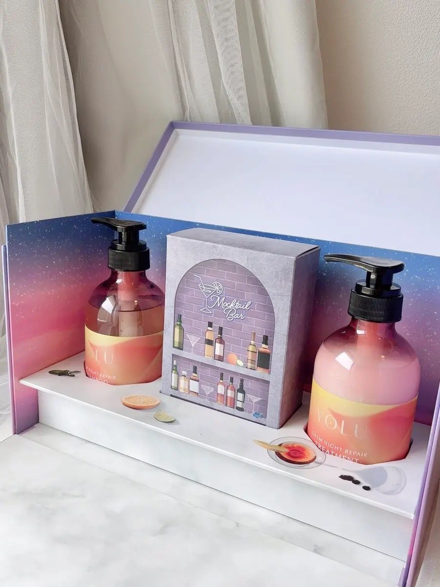 ヨル モクテル カームナイトリペアシャンプー/トリートメント/YOLU/市販シャンプーを使ったクチコミ(1枚目)