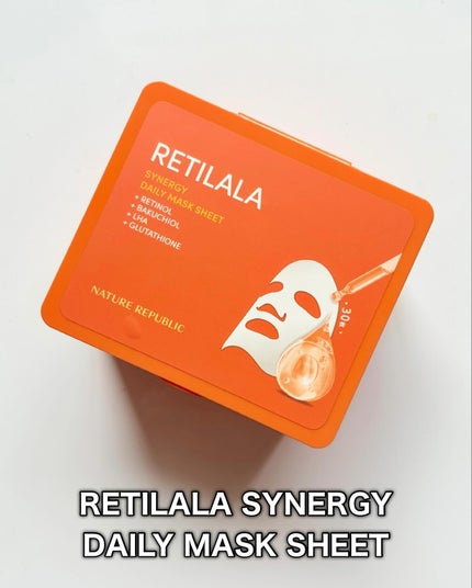 レチララ デイリーシートマスク/ネイチャーリパブリック/シートマスク・パックを使ったクチコミ(2枚目)