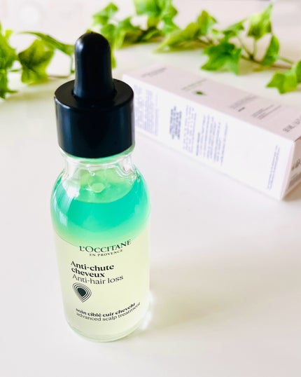 薬用 メディカル アンチヘアロスセラム/L'OCCITANE/頭皮ローションを使ったクチコミ(1枚目)