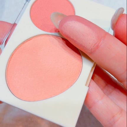 Fluffy Dual Blusher/GIVERNY/パウダーチークを使ったクチコミ(4枚目)