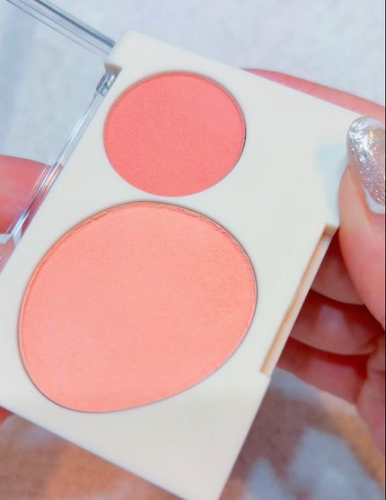 Fluffy Dual Blusher/GIVERNY/パウダーチークを使ったクチコミ(3枚目)