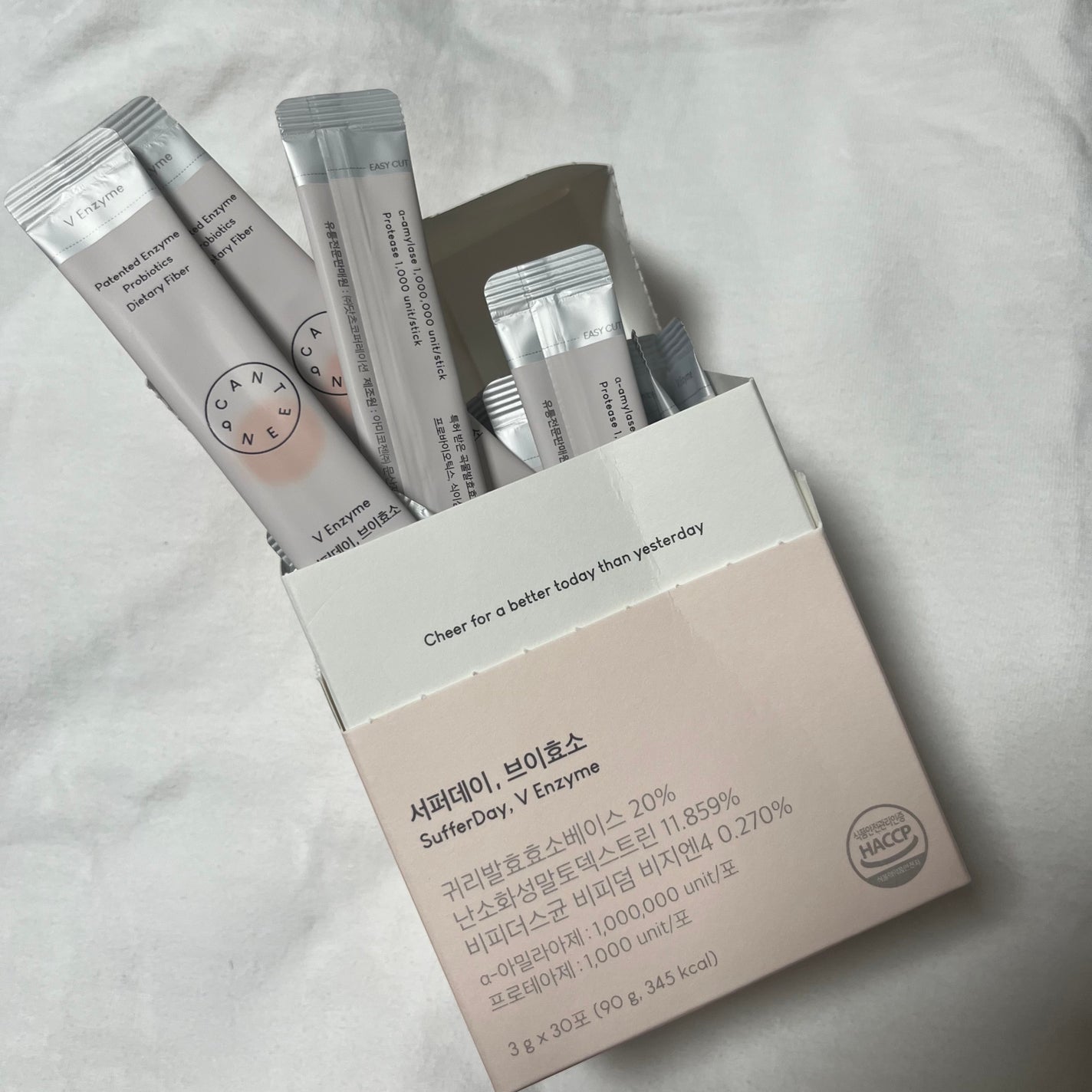 サファーデイ V酵素/canteen9/ボディサプリメントを使ったクチコミ(2枚目)